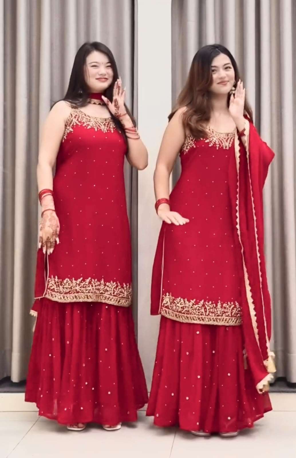 PD 1133 GEORGETTE PREETY LOOK DESIGNER PARTY WEAR LADIES SUIT