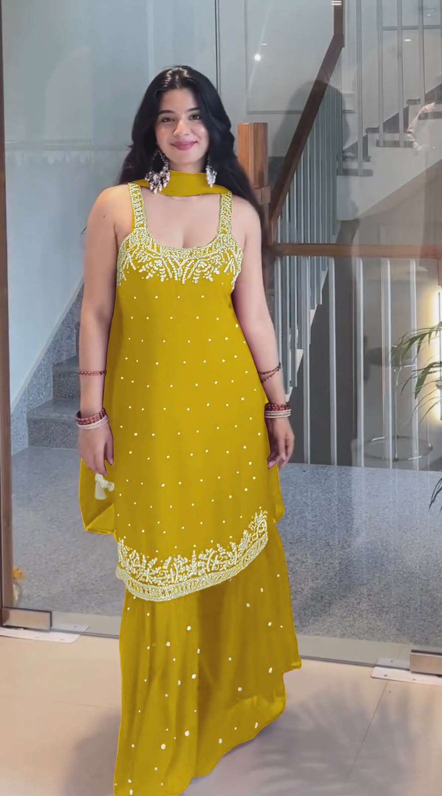 PD 1133 GEORGETTE PREETY LOOK DESIGNER PARTY WEAR LADIES SUIT