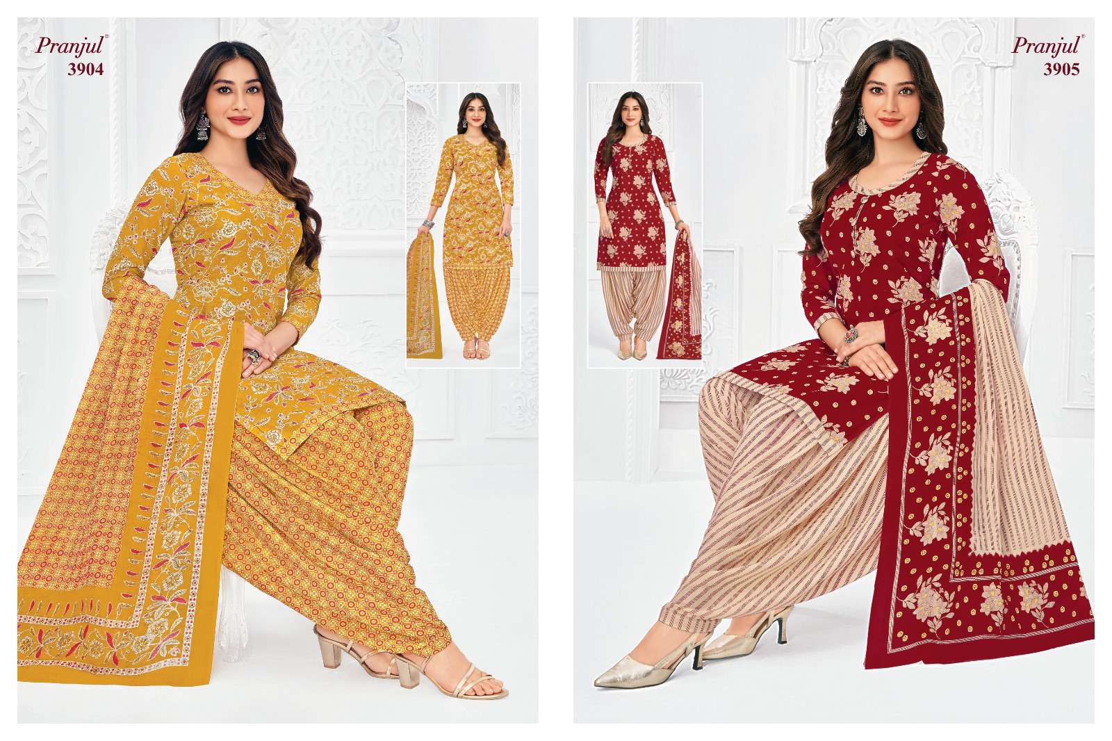 PRANJUL FASHION PRIYANSHI VOL 39 COTTON PRINTED PATIYALA SALWAR SUIT