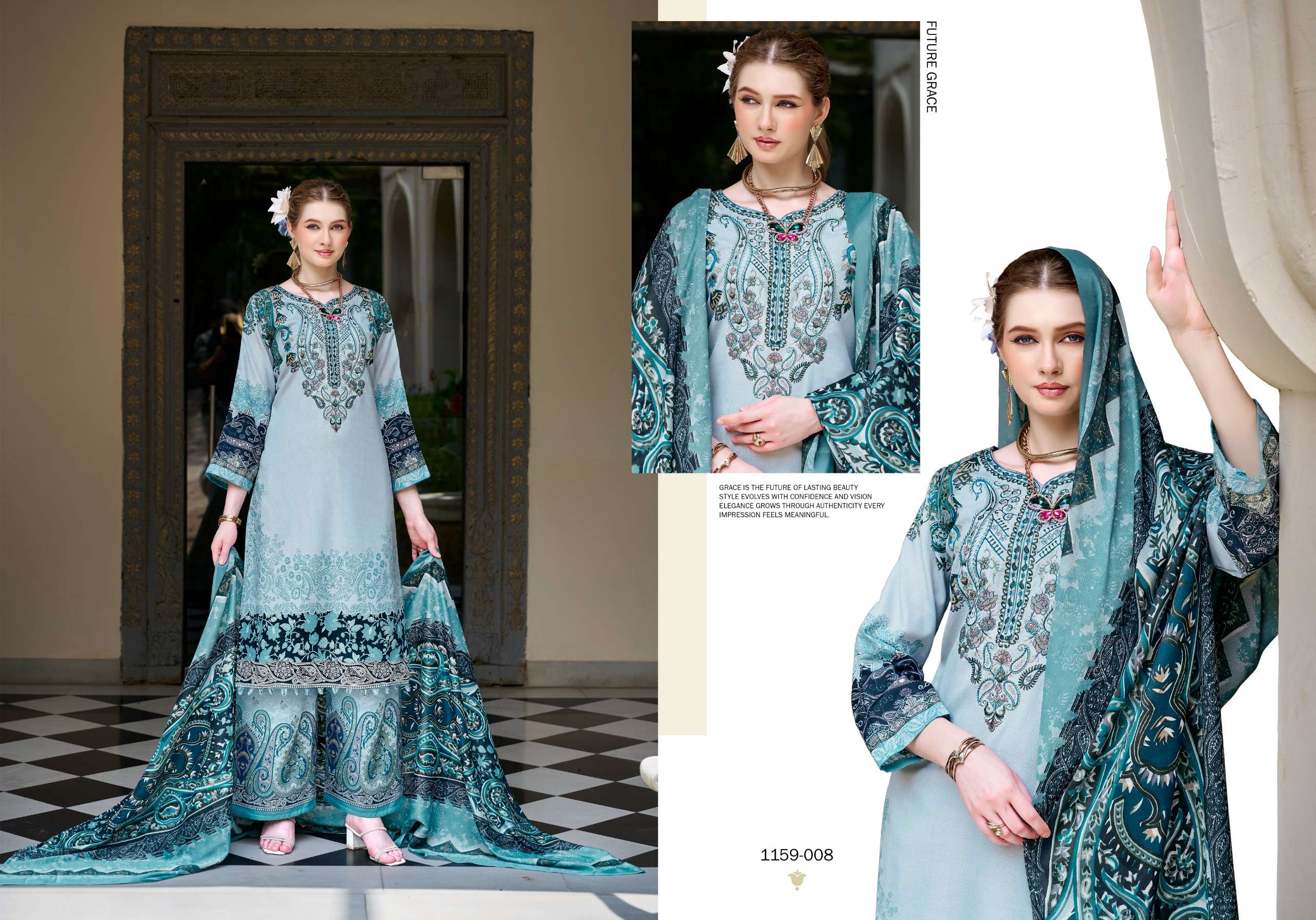 ROMANI MAHIRA VOL 10 COTTON DIGITAL PRINTS WITH FANCY WORK SUIT