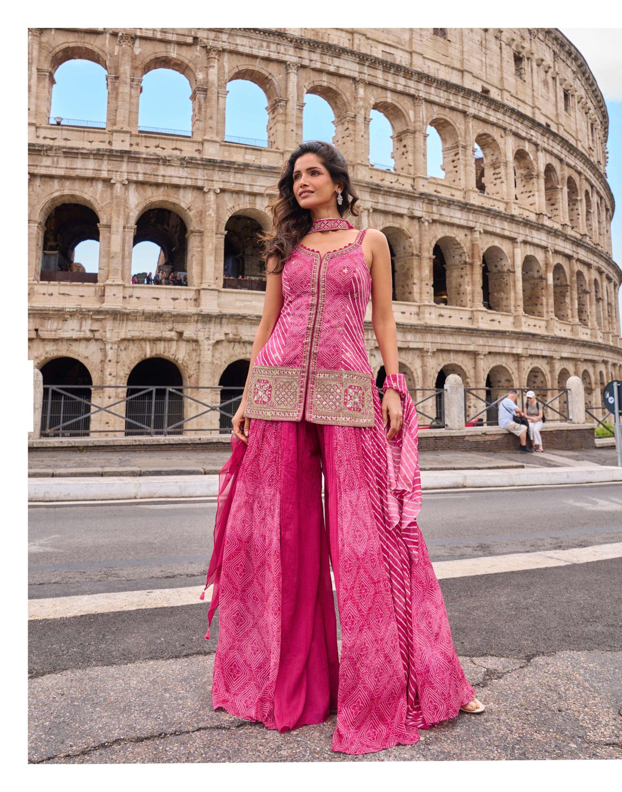 SAYURI DESIGNER MEHAR SILK BEAUTIFUL DESIGNER LOOK WEDDING FUNCTION WEAR LADIES SUIT