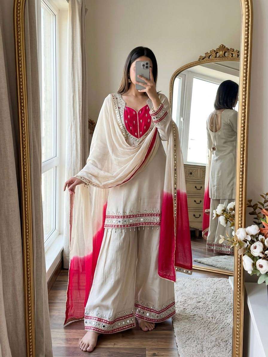 SRK 5361 SILK BEAUTIFUL DESIGNER WORK PARTY WEAR LADIES SUIT