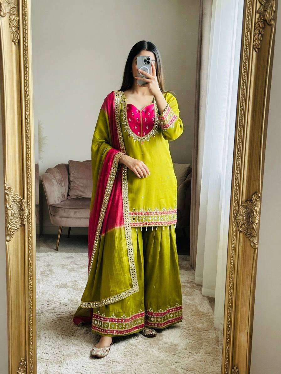 SRK 5361 SILK BEAUTIFUL DESIGNER WORK PARTY WEAR LADIES SUIT