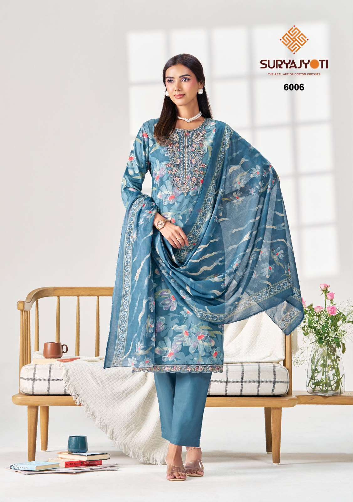 SURYAJYOTI  KALA VOL 6 READY MADE COLLECTION 