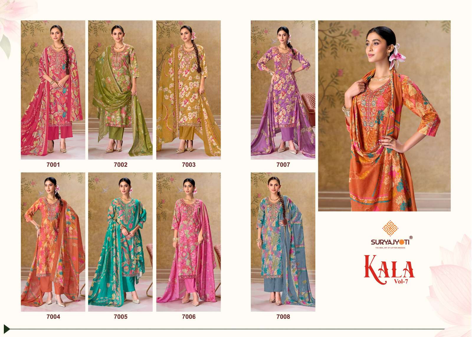 SURYAJYOTI KALA VOL 7 READY MADE COLLECTION 
