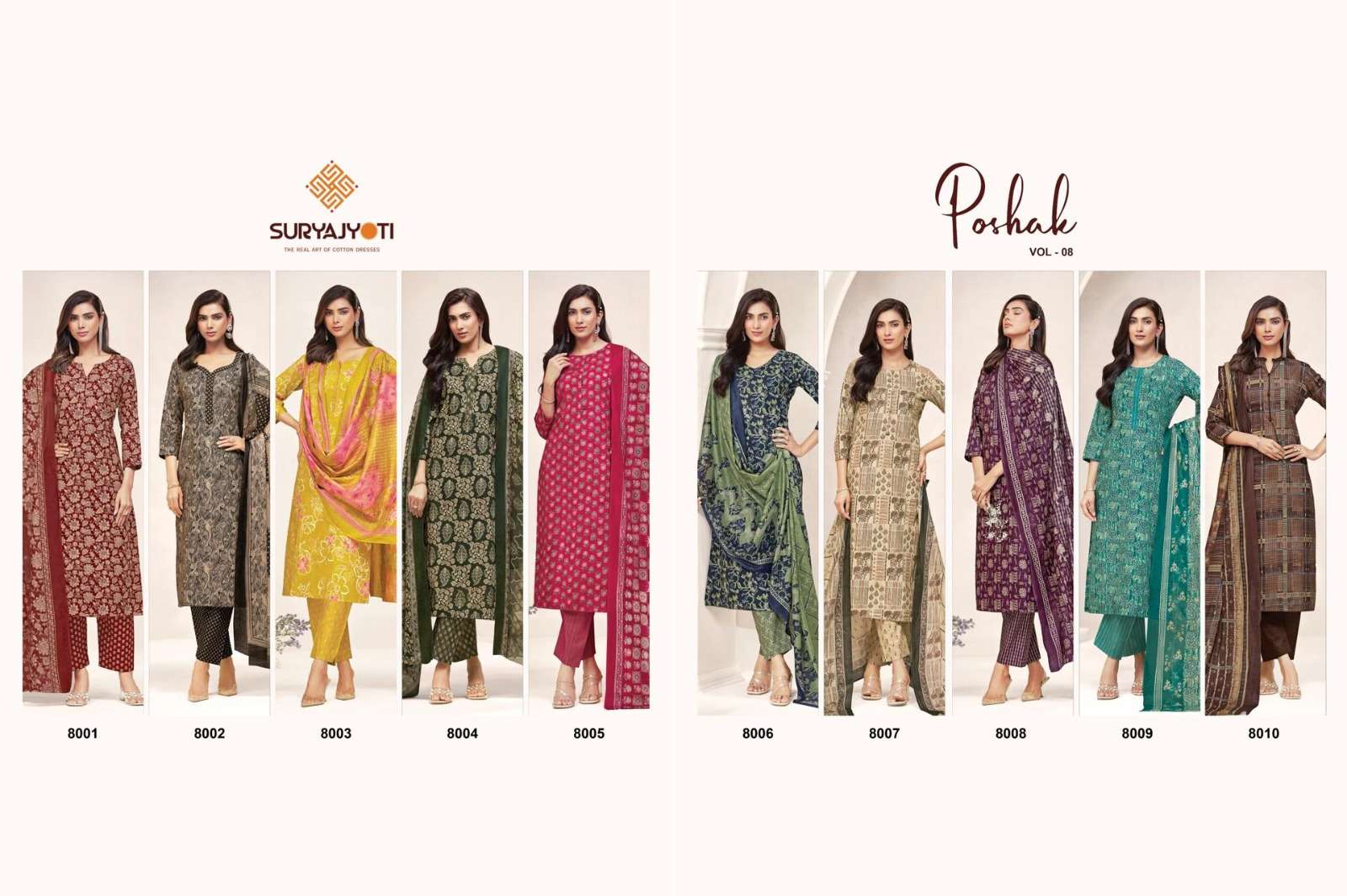 SURYAJYOTI POSHAK VOL 8 READY MADE COLLECTION 