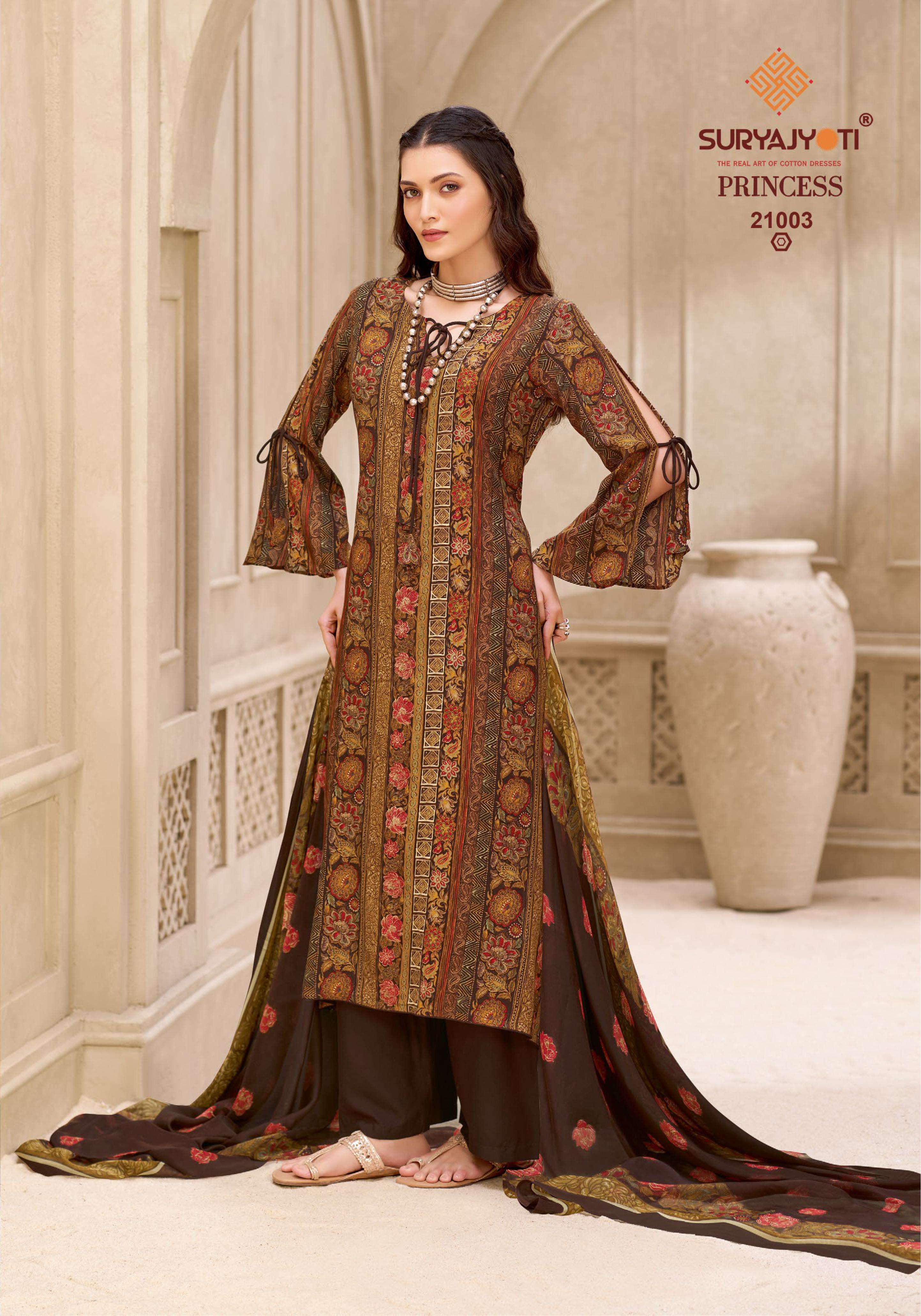 SURYAJYOTI PRINCESS VOL 21 RAYON PRINT LADIES SALWAR SUIT