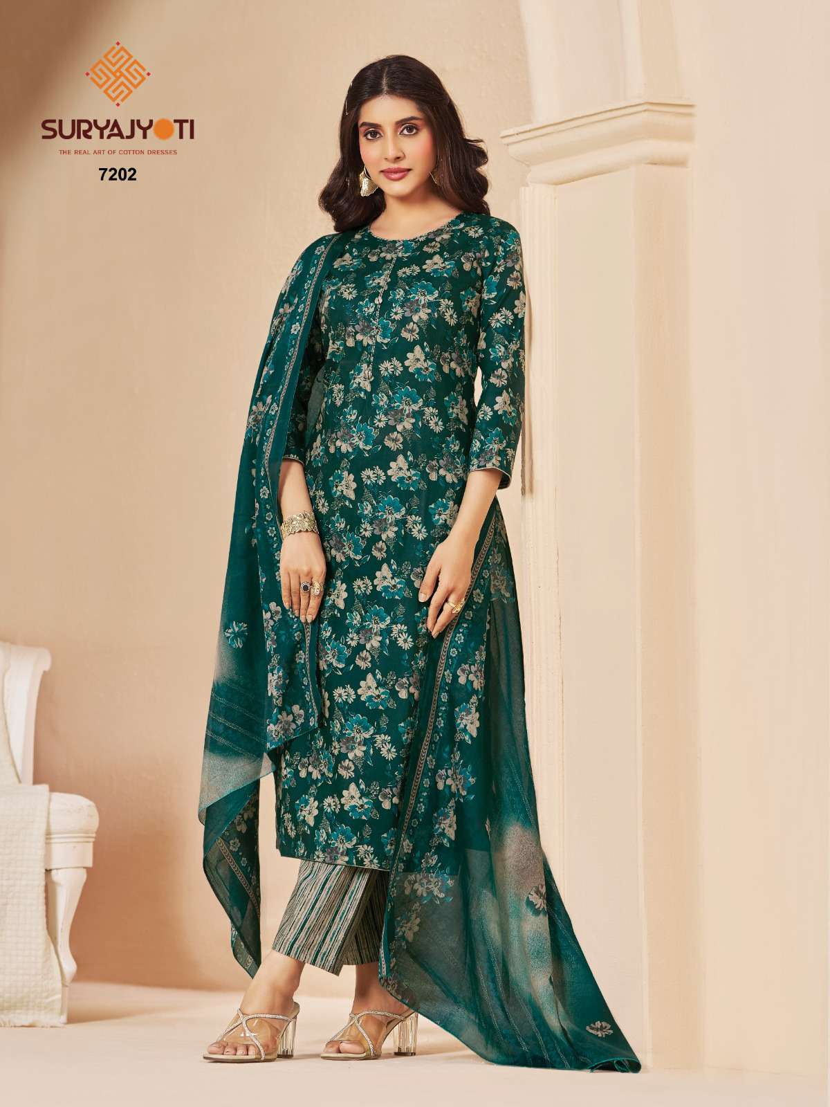 SURYAJYOTI TRENDY COTTON VOL 72 STITCHED COLLECTION
