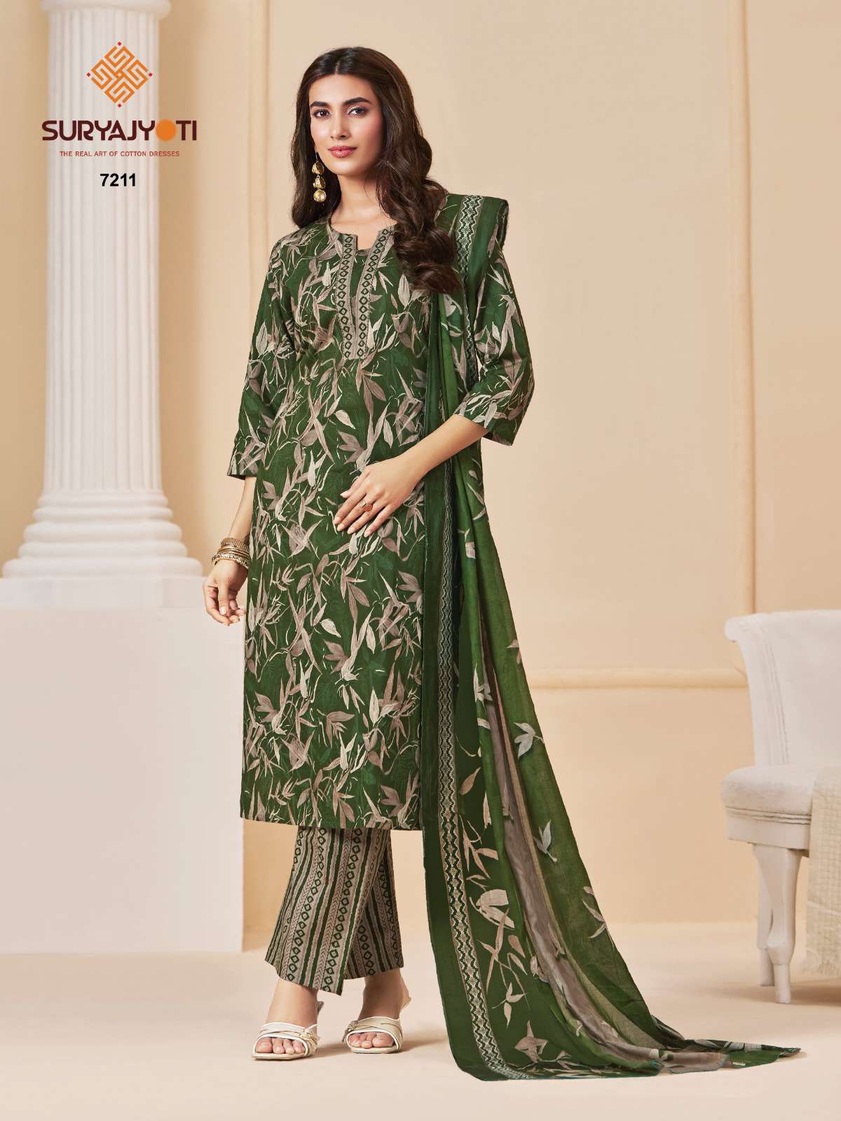 SURYAJYOTI TRENDY COTTON VOL 72 STITCHED COLLECTION