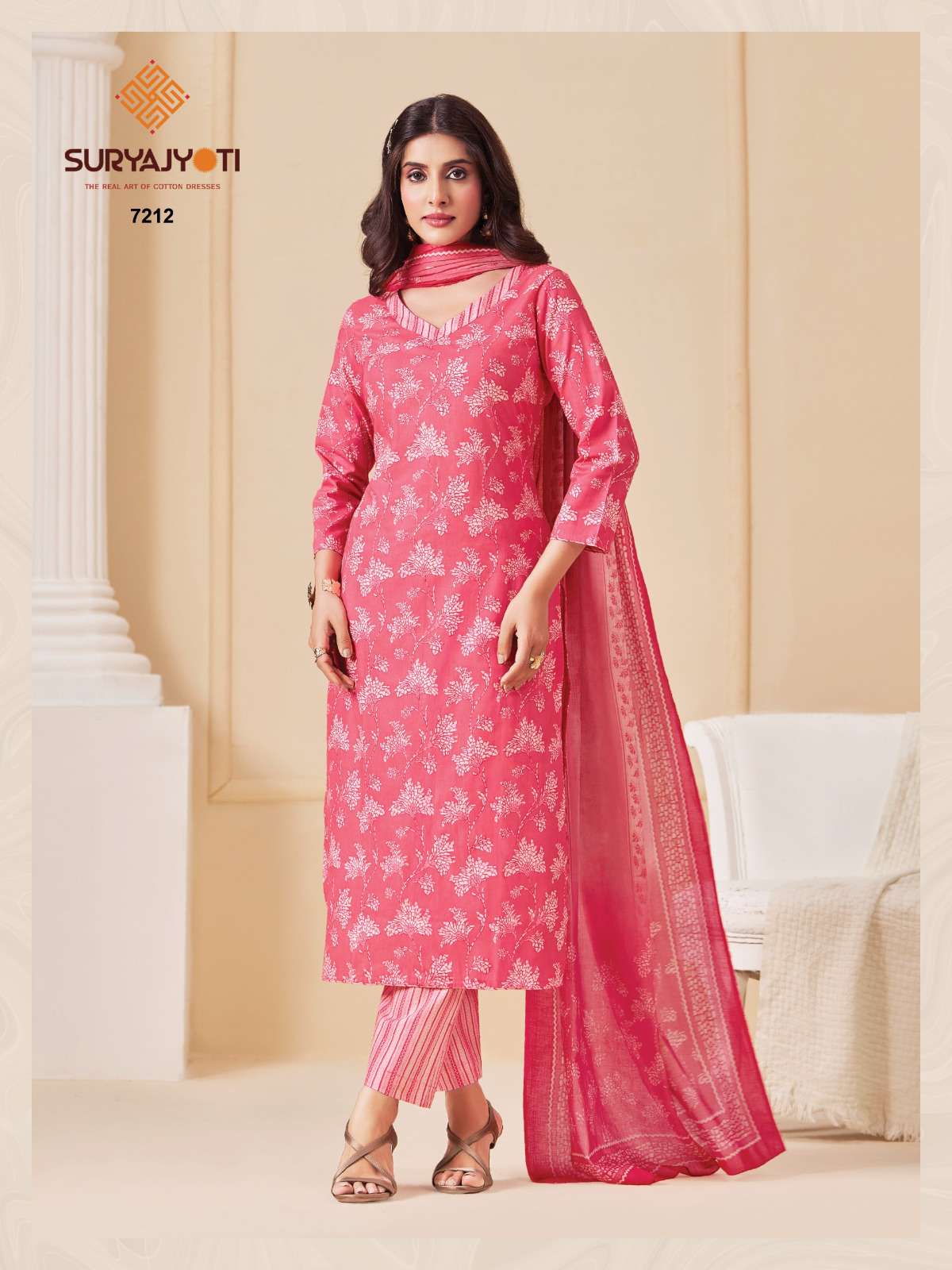 SURYAJYOTI TRENDY COTTON VOL 72 STITCHED COLLECTION