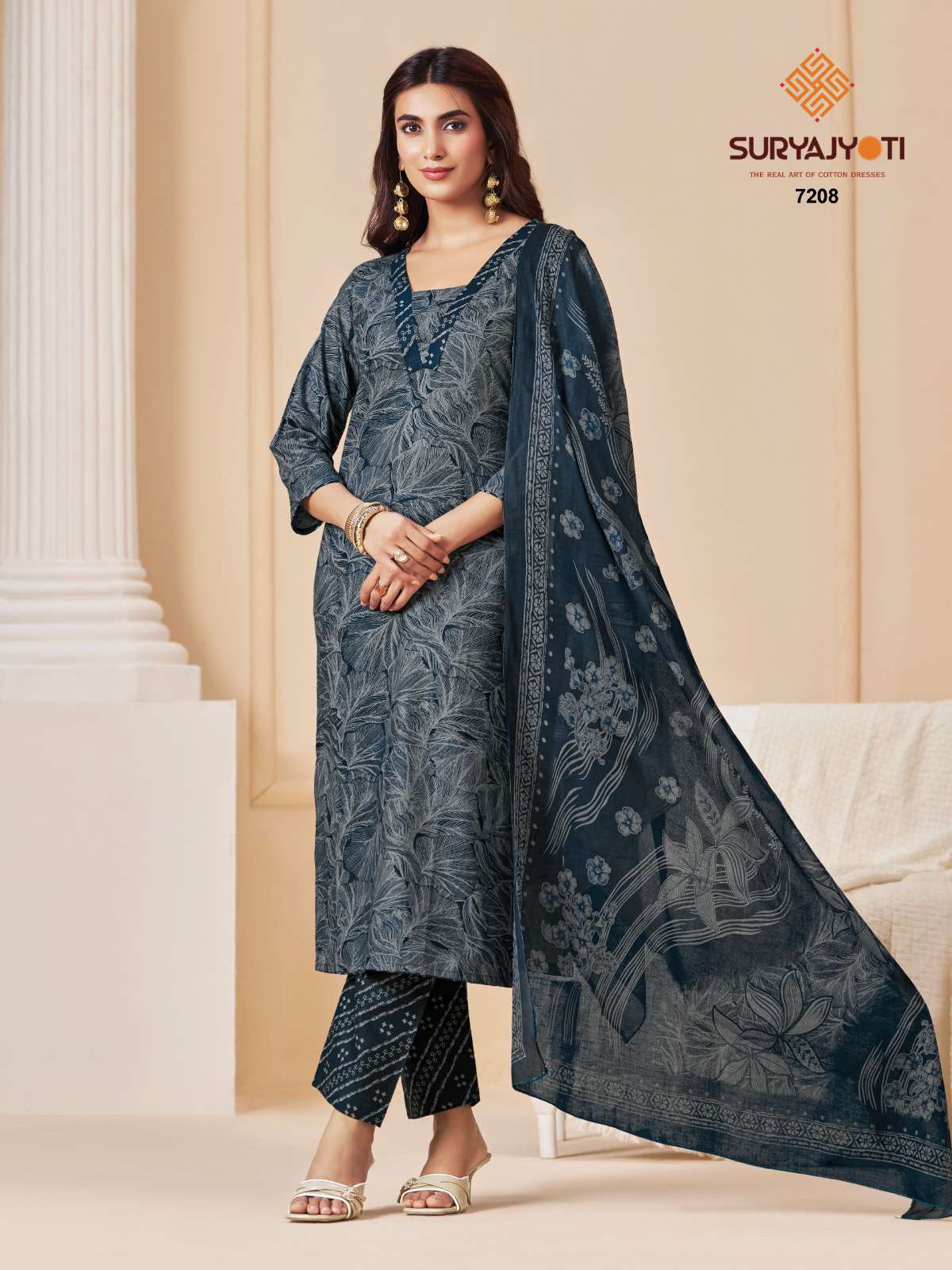 SURYAJYOTI TRENDY COTTON VOL 72 STITCHED COLLECTION