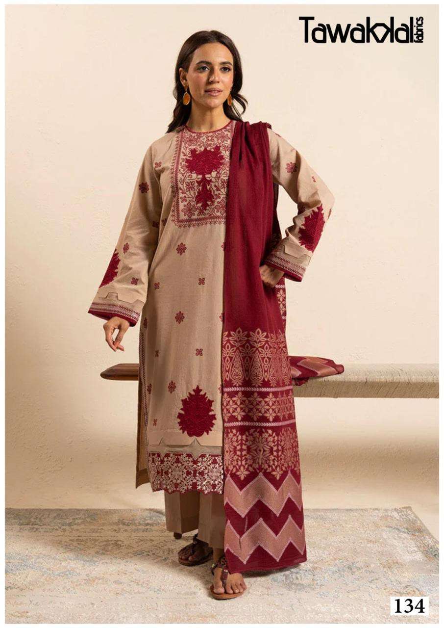 TAWAKKAL FABRICS SABA LUXURY HEAVY COTTON COLLECTION VOL 4