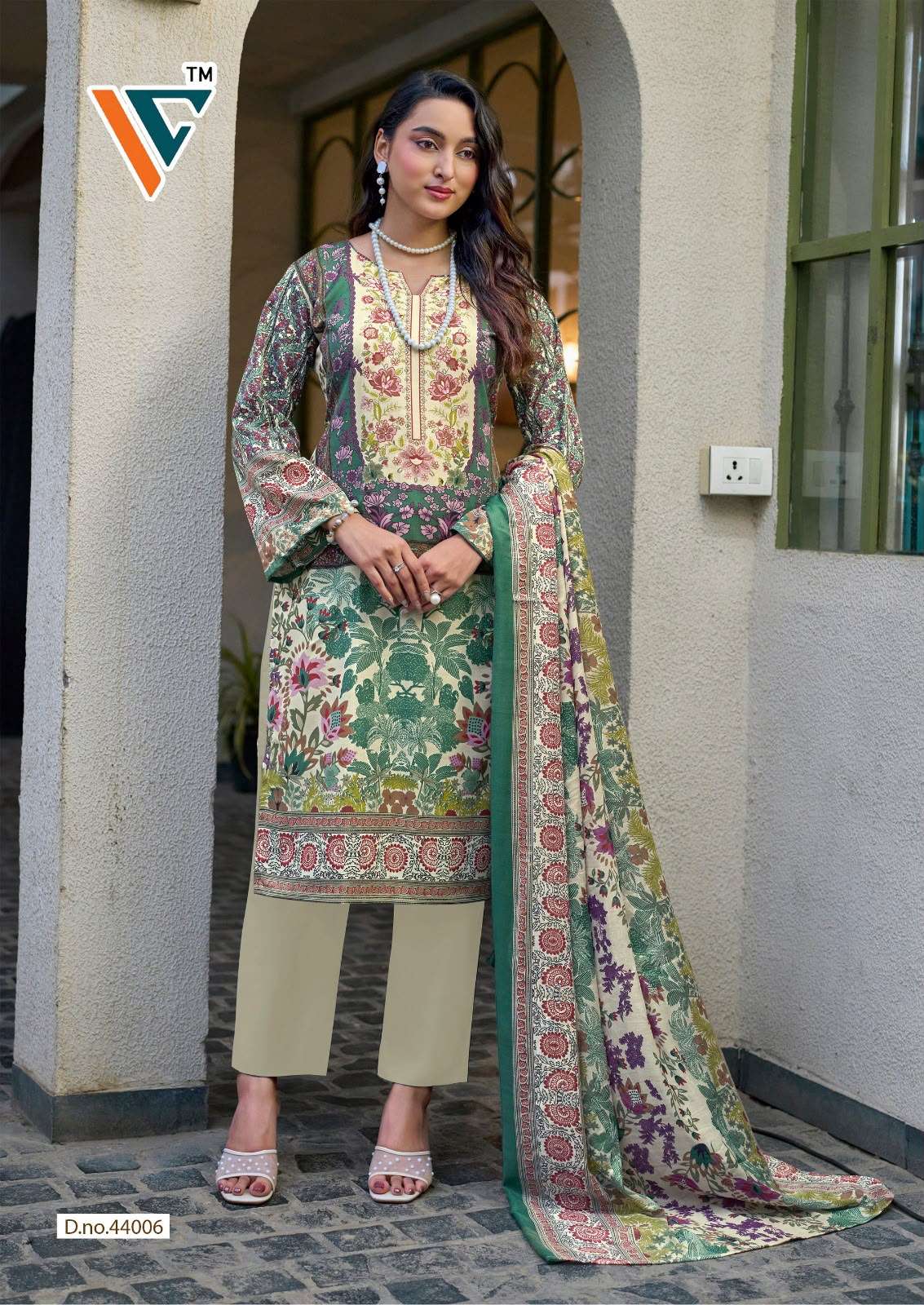 VANDANA CREATION KARACHI KING VOL 44 COTTON DIGITAL PRINT SALWAR SUIT