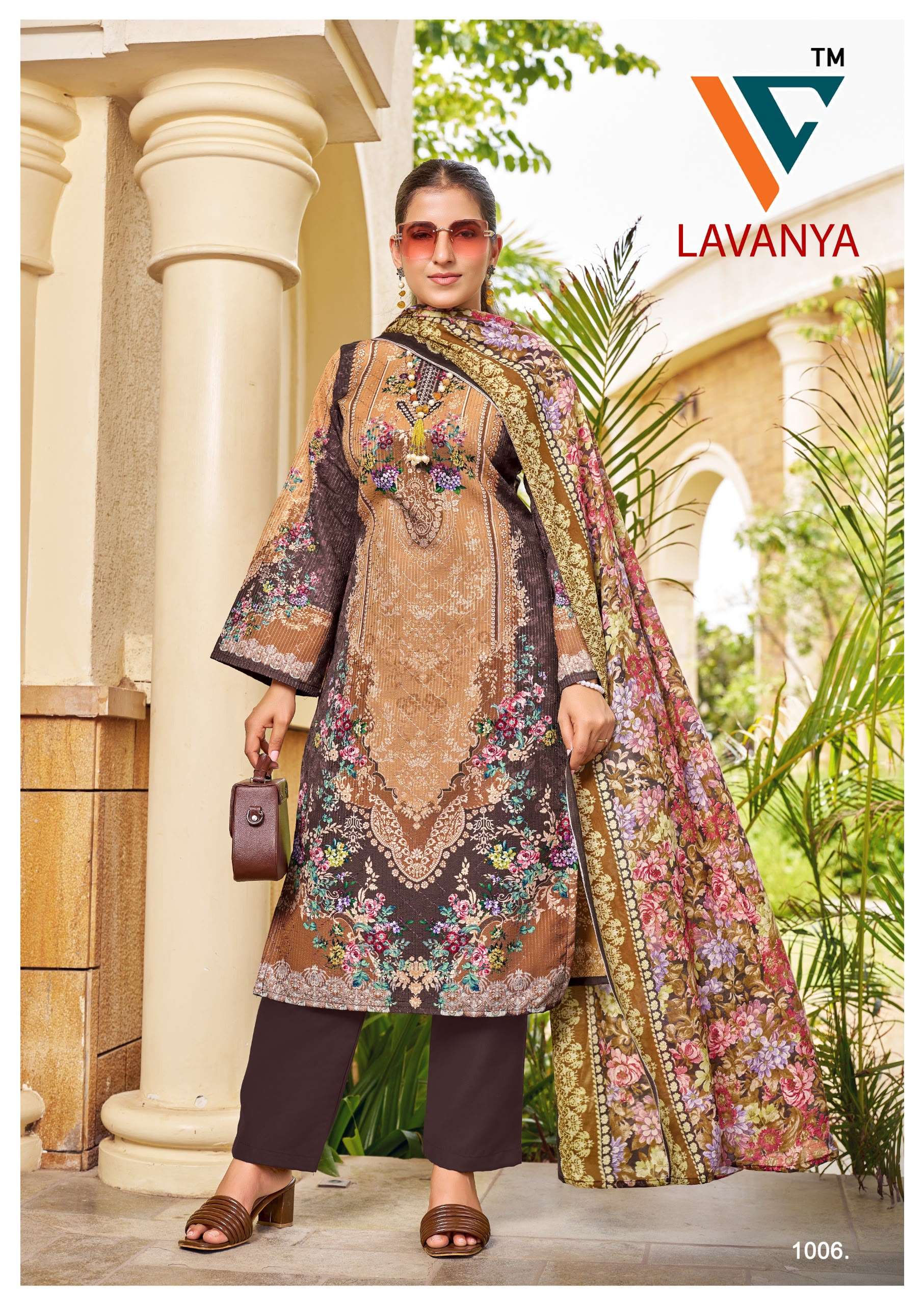 VANDANA CREATION LAVANYA VOL 1 COTTON DIGITAL KARACHI PRINTS SALWAR SUIT