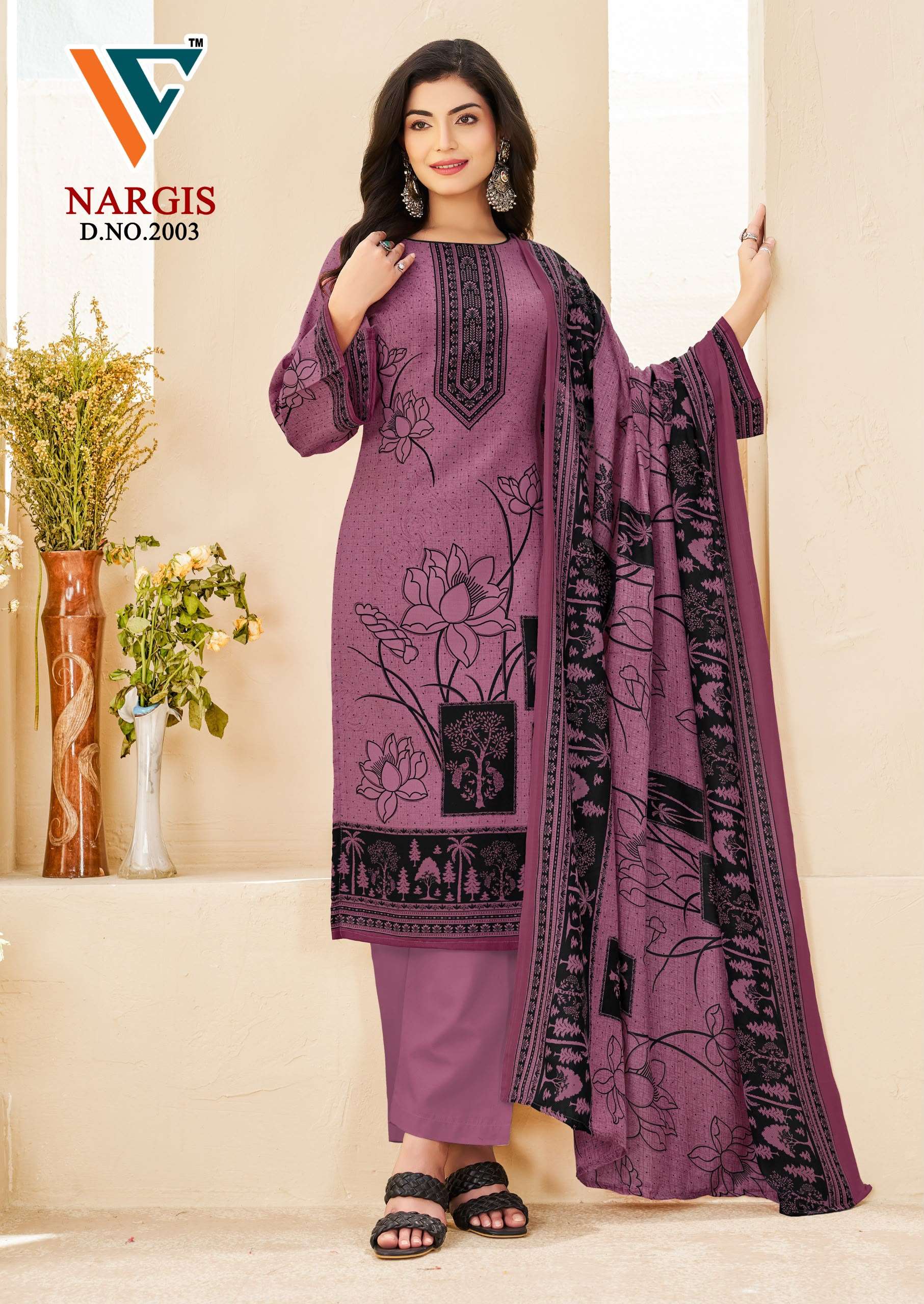 VANDANA CREATION NARGIS VOL 2 COTTON DIGITAL PRINT SALWAR SUIT