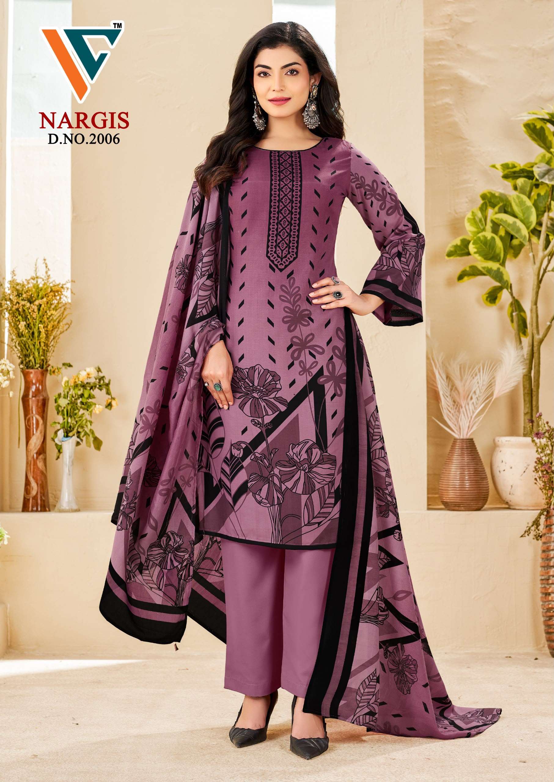 VANDANA CREATION NARGIS VOL 2 COTTON DIGITAL PRINT SALWAR SUIT
