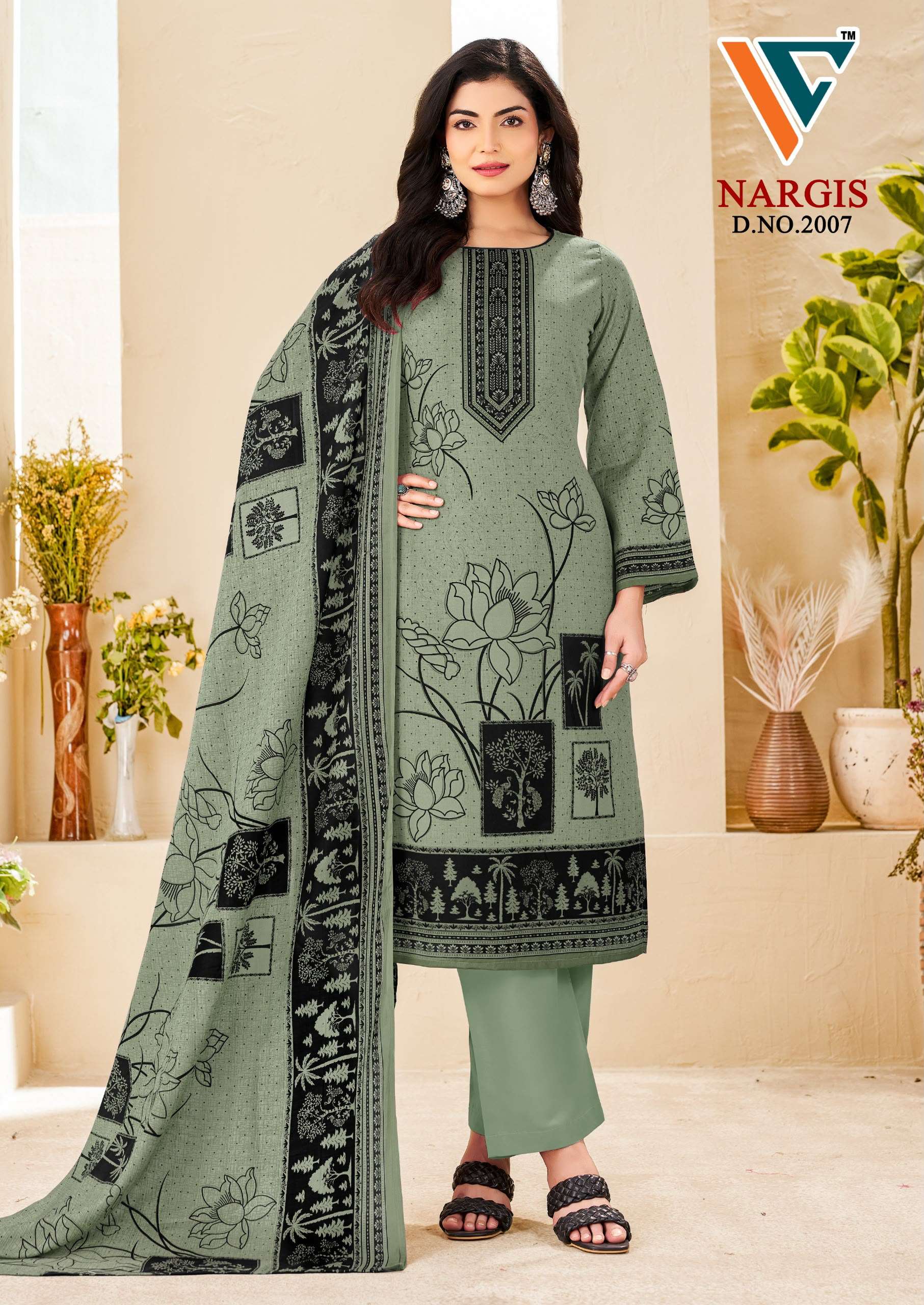VANDANA CREATION NARGIS VOL 2 COTTON DIGITAL PRINT SALWAR SUIT