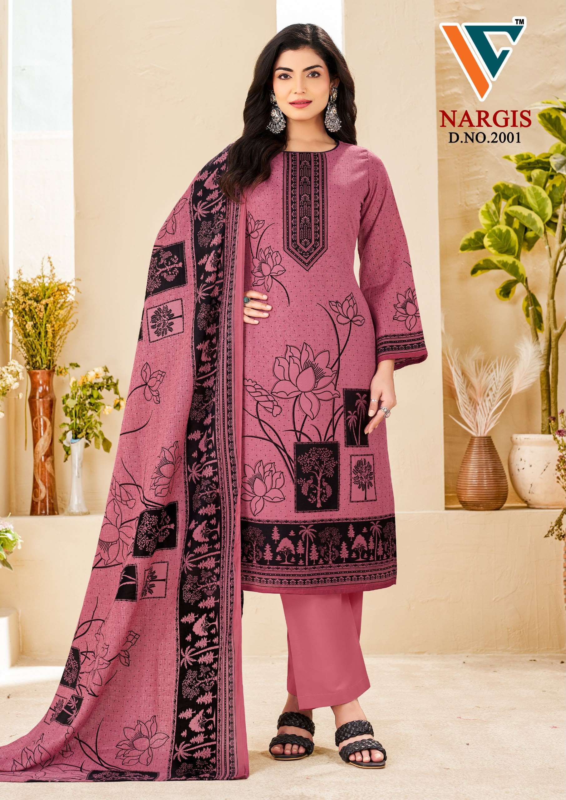 VANDANA CREATION NARGIS VOL 2 COTTON DIGITAL PRINT SALWAR SUIT