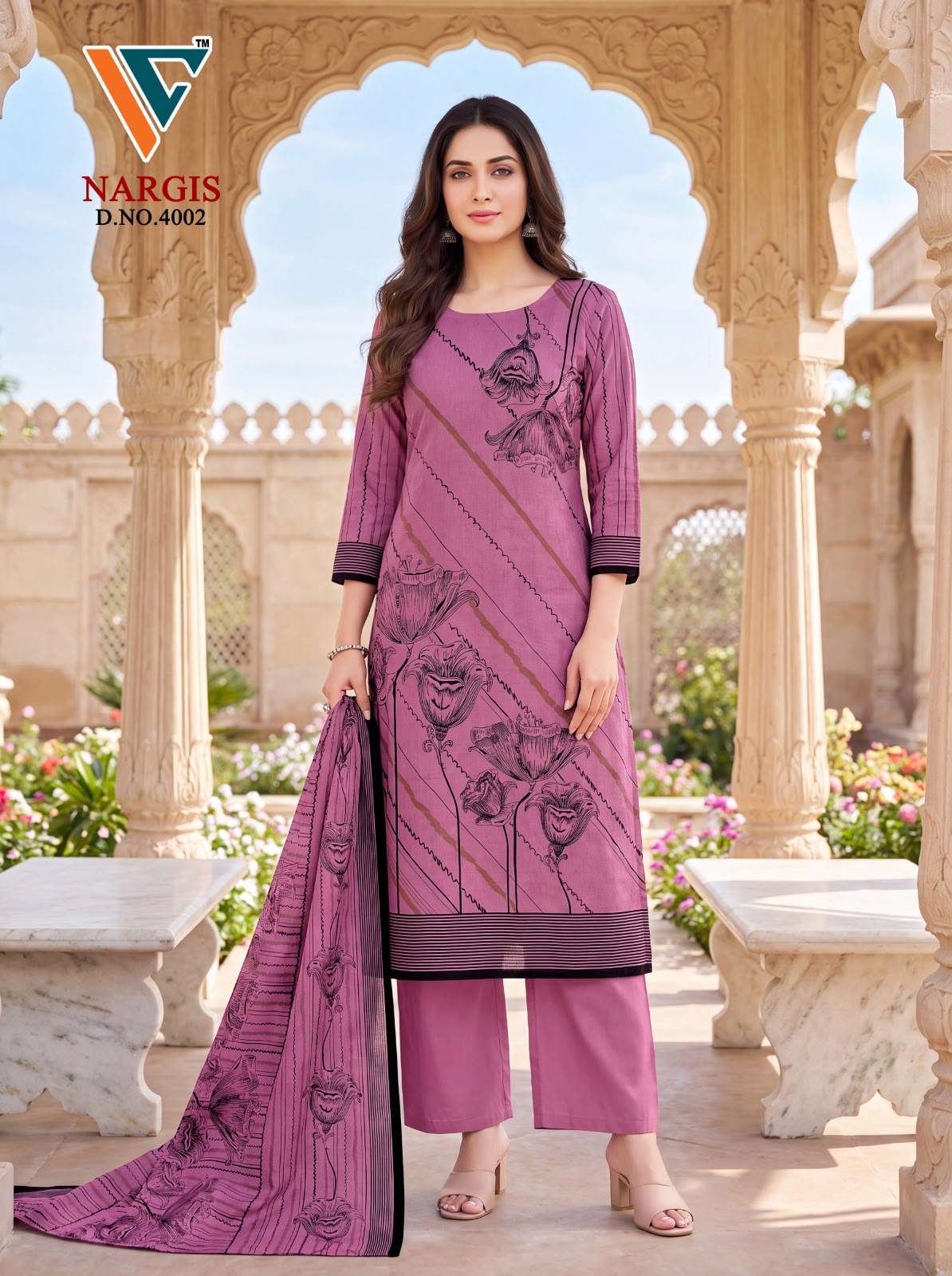 VANDANA CREATION NARGIS VOL 4 COTTON DIGITAL PRINT SALWAR SUIT