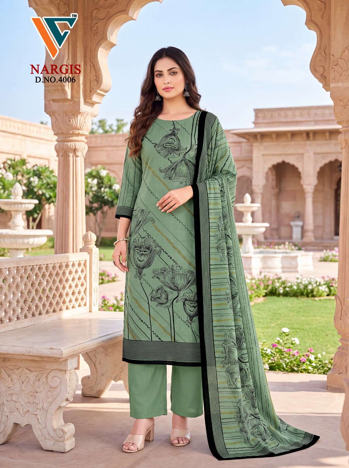 VANDANA CREATION NARGIS VOL 4 COTTON DIGITAL PRINT SALWAR SUIT