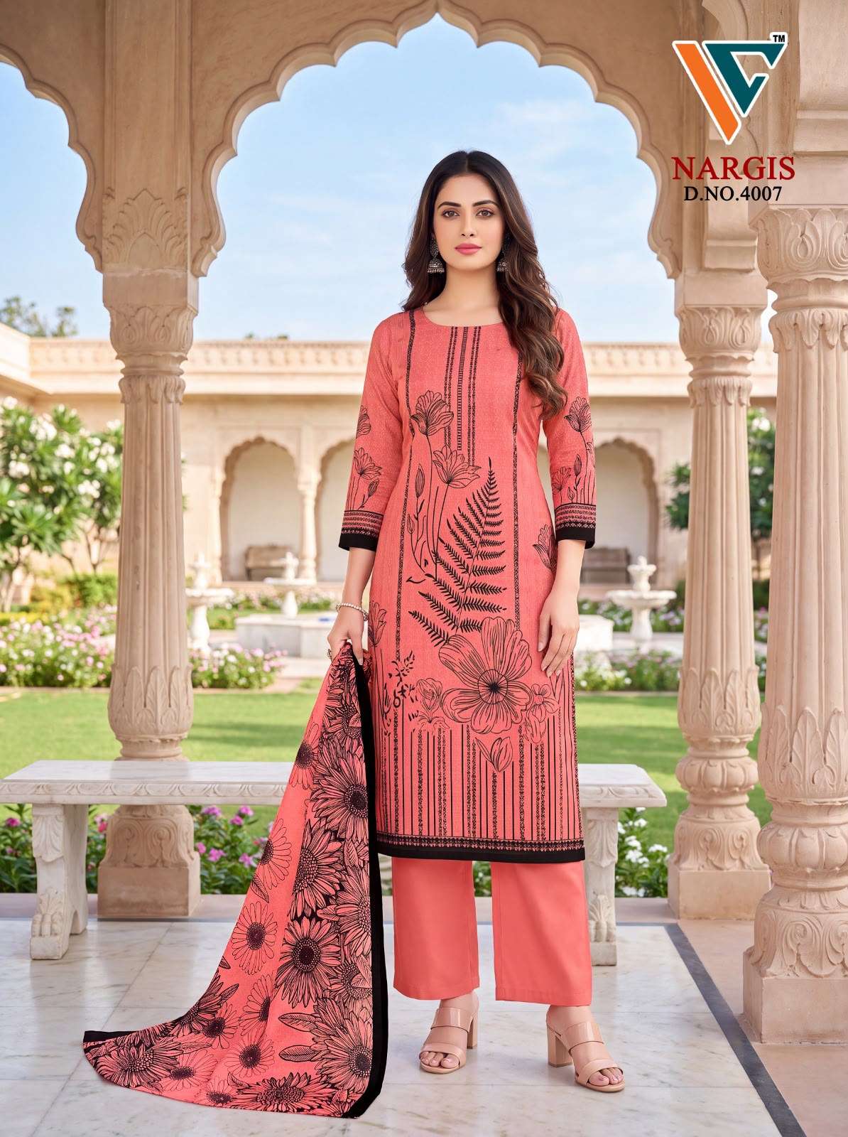 VANDANA CREATION NARGIS VOL 4 COTTON DIGITAL PRINT SALWAR SUIT