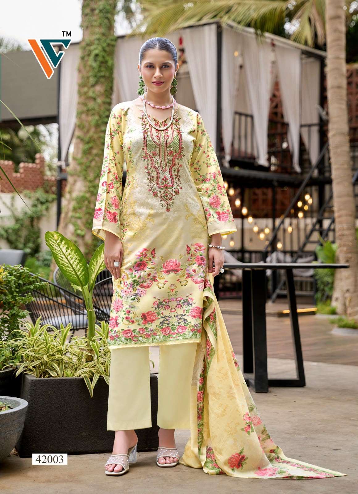 VANDANA CREATION RUHANI‎‎ VOL 42 COTTON DIGITAL STYLE PRINT SALWAR SUIT
