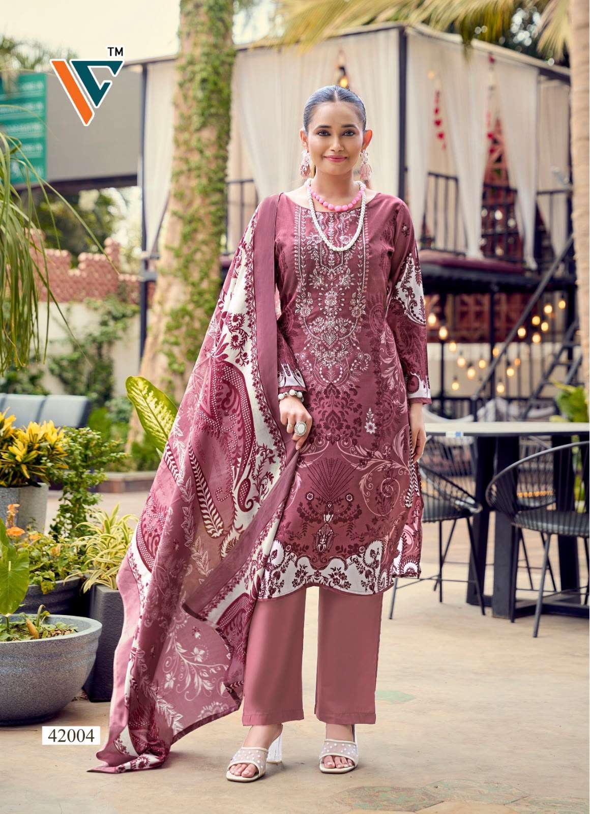 VANDANA CREATION RUHANI‎‎ VOL 42 COTTON DIGITAL STYLE PRINT SALWAR SUIT