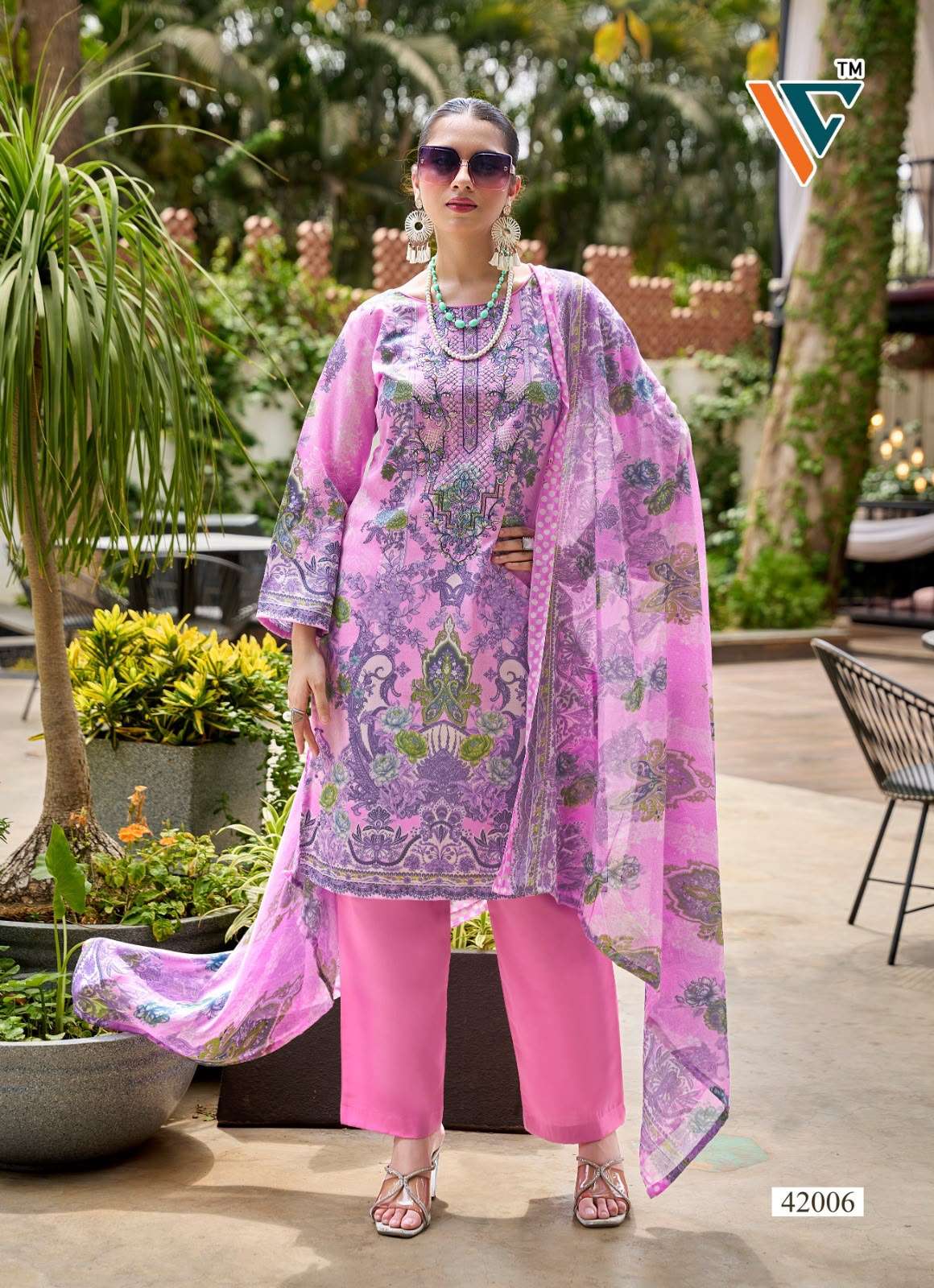 VANDANA CREATION RUHANI‎‎ VOL 42 COTTON DIGITAL STYLE PRINT SALWAR SUIT