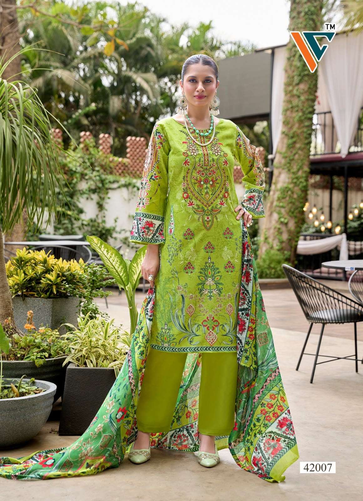 VANDANA CREATION RUHANI‎‎ VOL 42 COTTON DIGITAL STYLE PRINT SALWAR SUIT