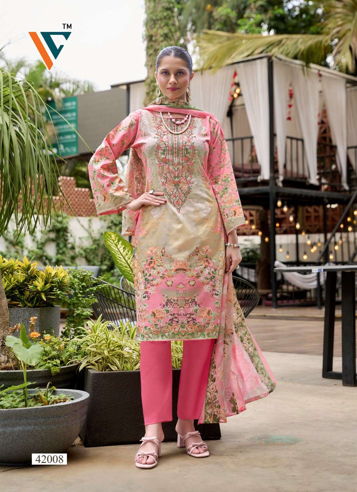 VANDANA CREATION RUHANI‎‎ VOL 42 COTTON DIGITAL STYLE PRINT SALWAR SUIT