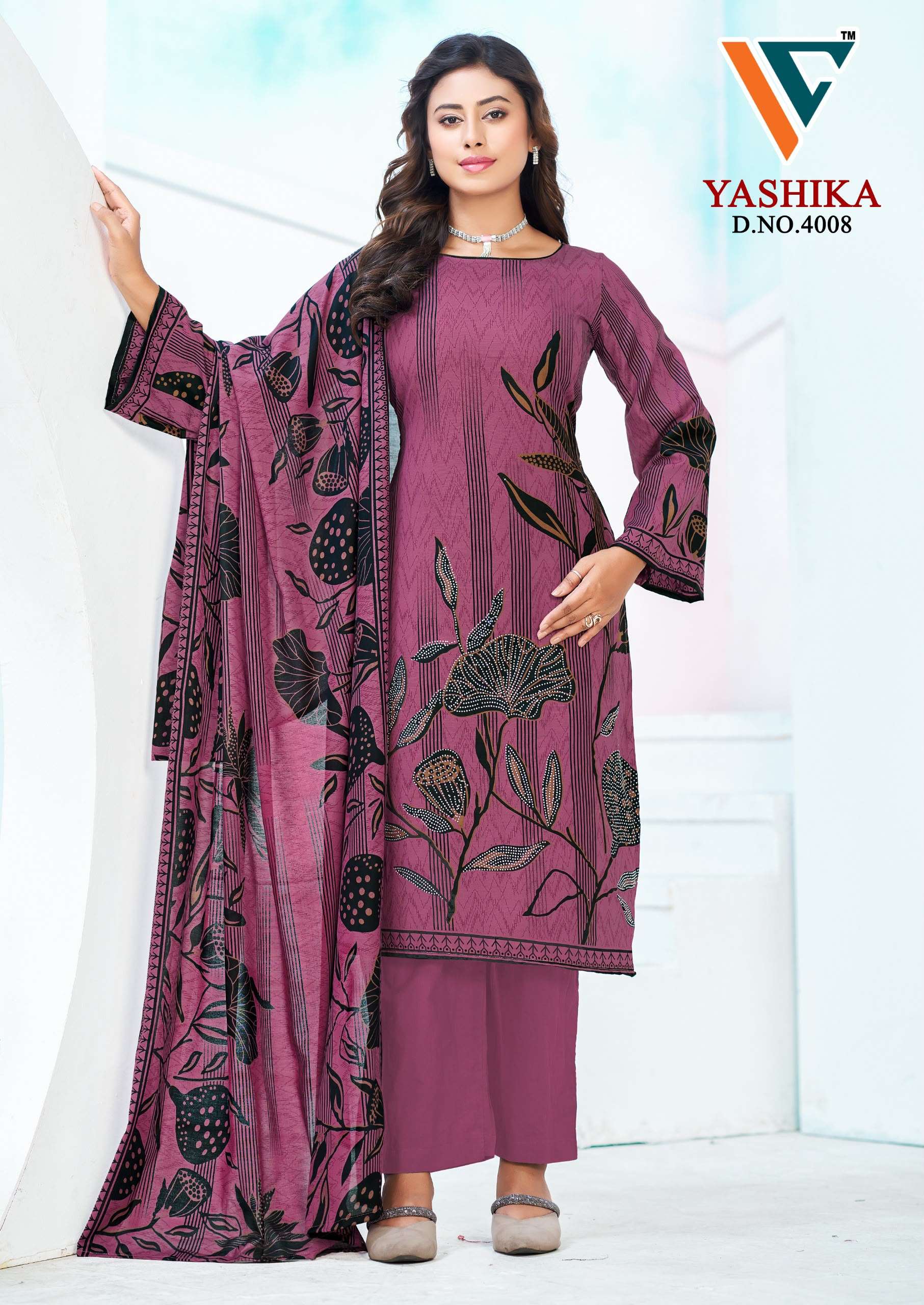 VANDANA CREATION YASHIKA VOL 4 COTTON PRINTED SALWAR SUIT