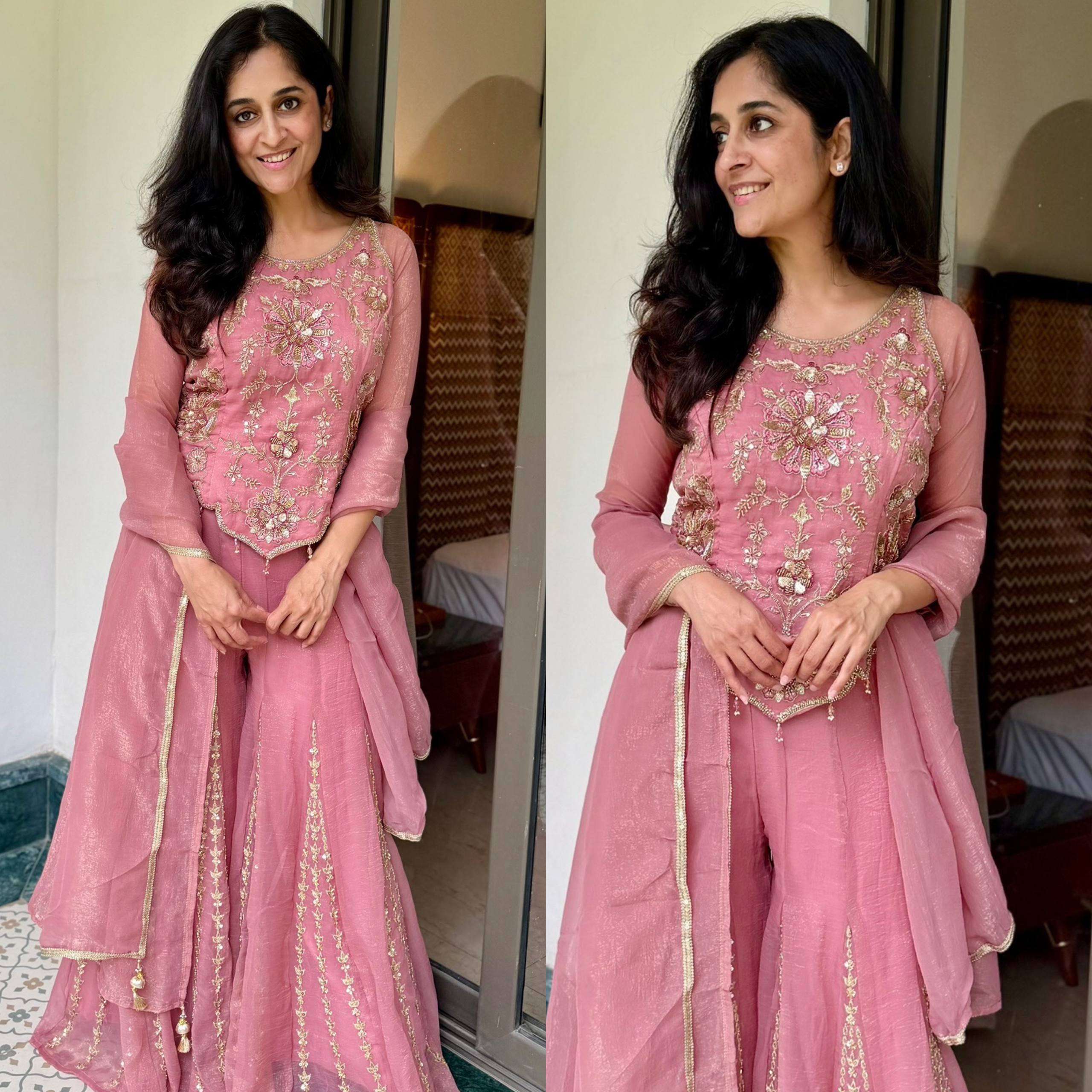 ZSR 3184 SILK PREETY LOOK DESIGNER LADIES PARTY WEAR LADIES SUIT