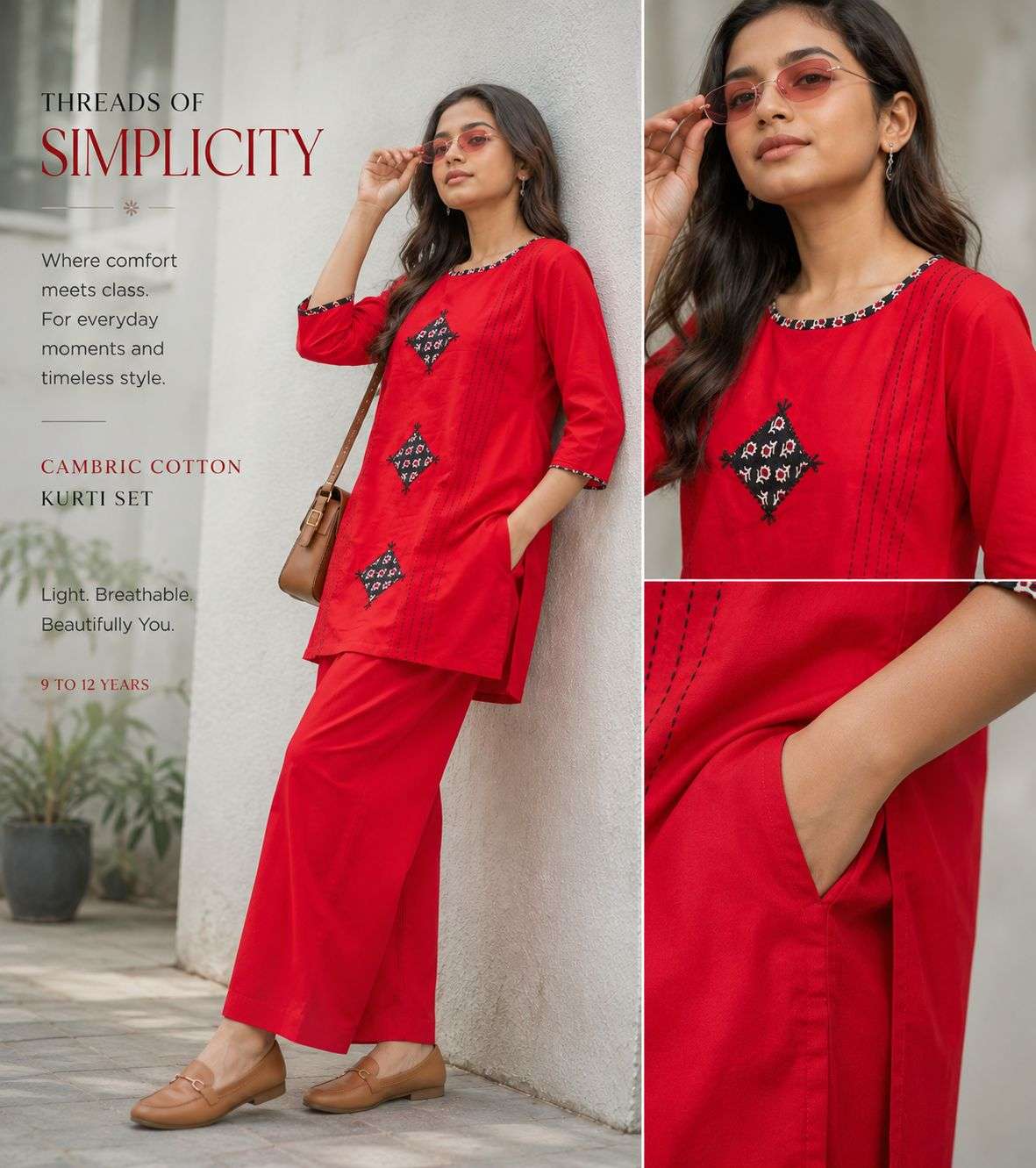 BANDHANI PALACE 2PCS SET COLLECTION FANCY WORK LADIES TOP WITH BOTTOM PAIR 