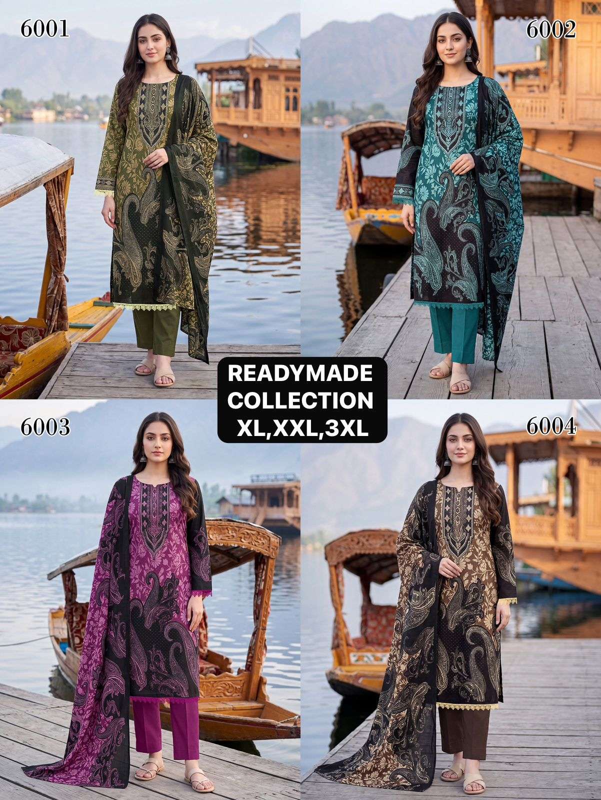 BANDHANI PALACE READY MADE RAYON SUIT COLLECTION 