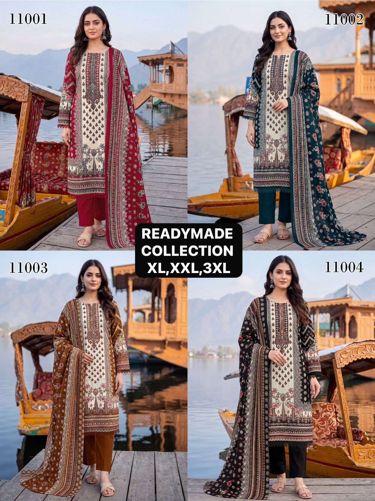 BANDHANI PALACE READY MADE RAYON SUIT COLLECTION 