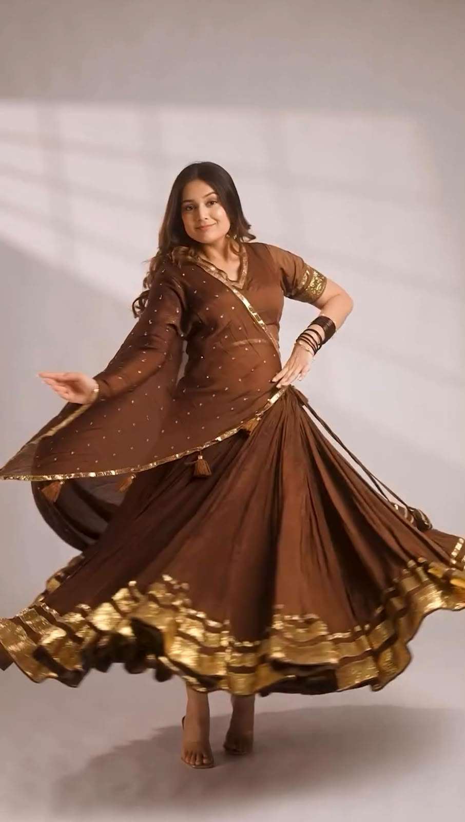 BE 508 CHANDERI SILK DESIGNER NAVRATRI WEAR LEHENGA CHOLI COLLECTION 
