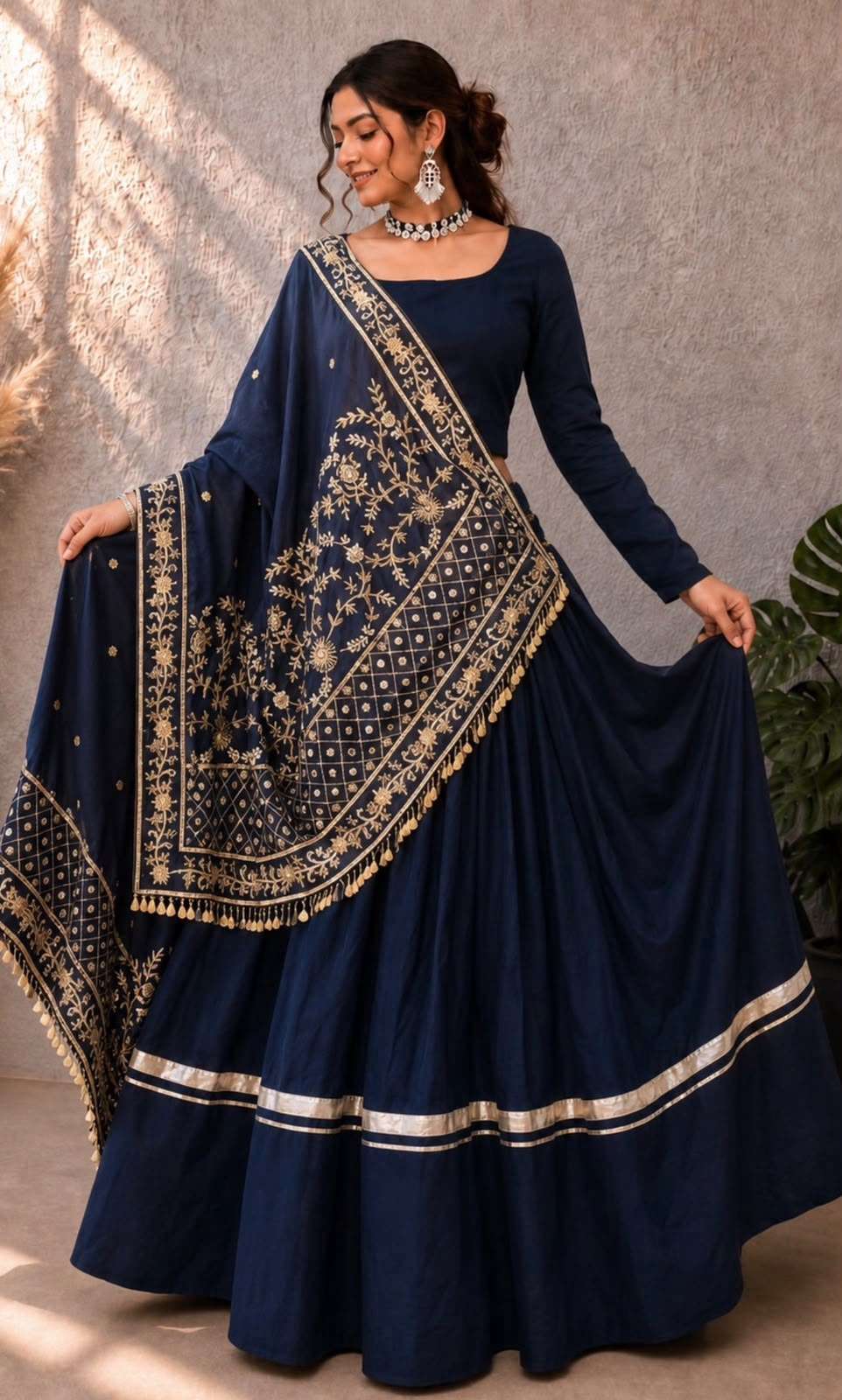 BE 510 RAYON EMBROIDERED DESIGNER WORK NAVRATRI WEAR LEHENGA CHOLI COLLECTION 