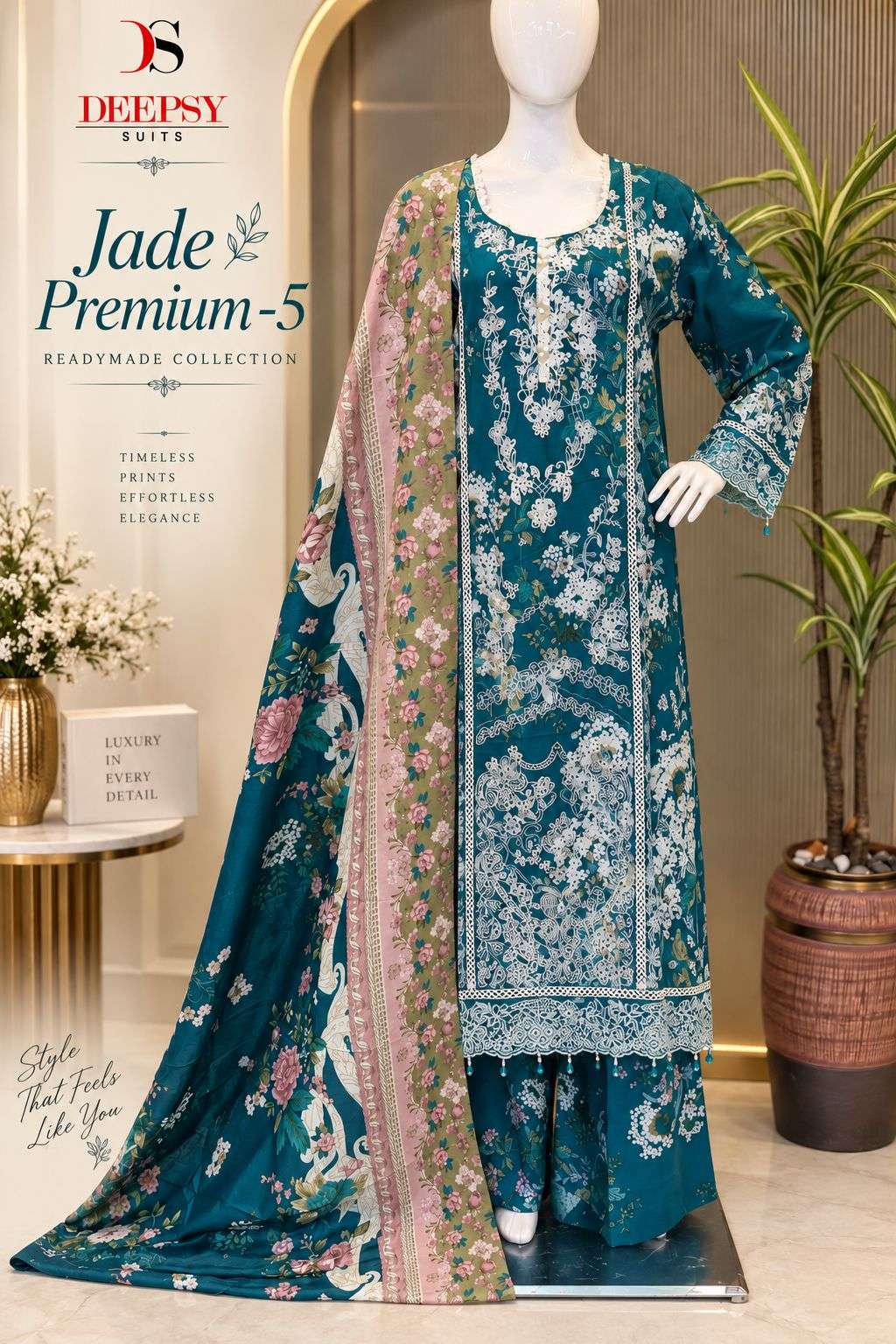  DEEPSY SUITS JADE PREMIUM VOL 5 STITCHED COLLECTION 