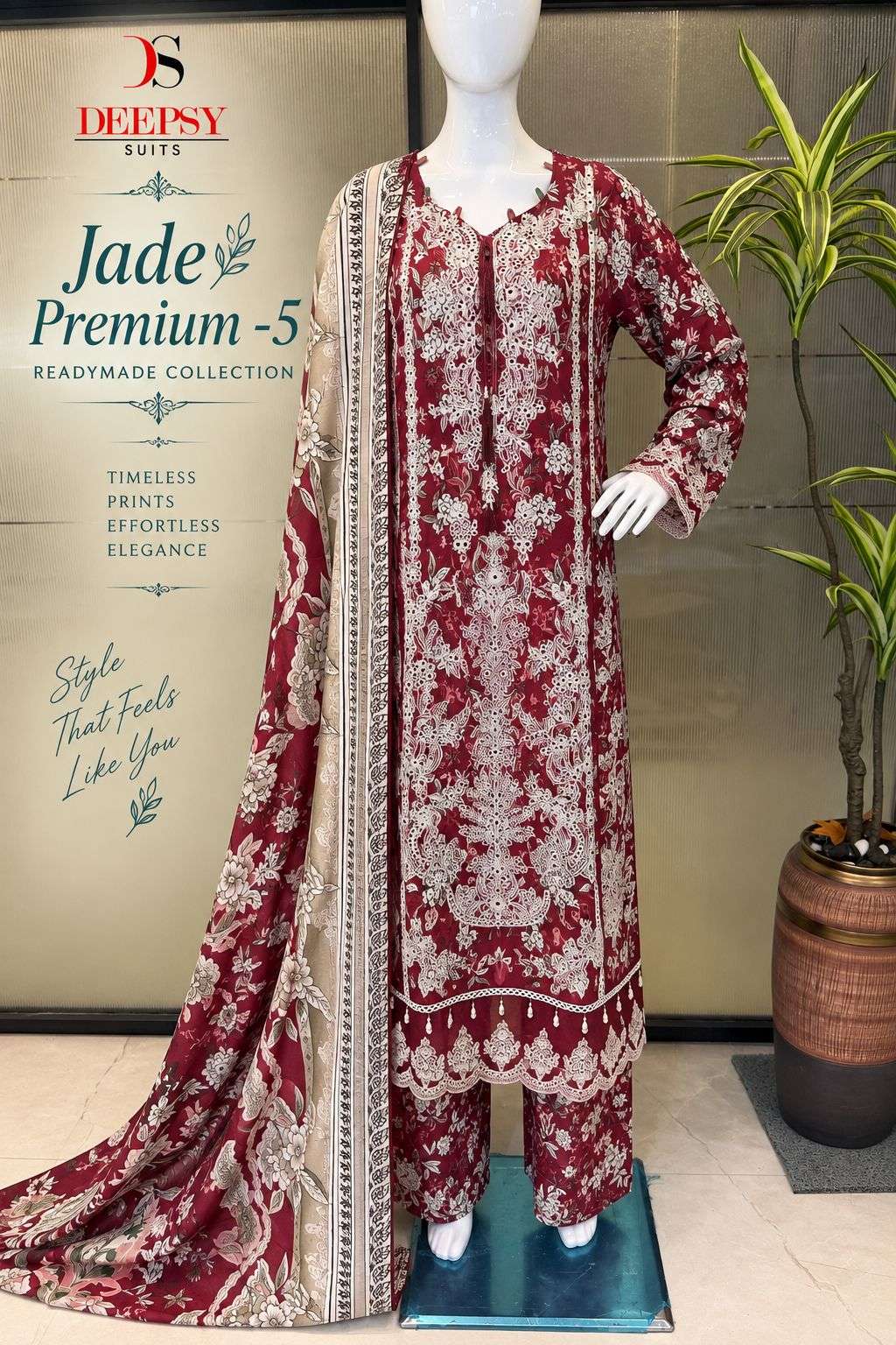  DEEPSY SUITS JADE PREMIUM VOL 5 STITCHED COLLECTION 