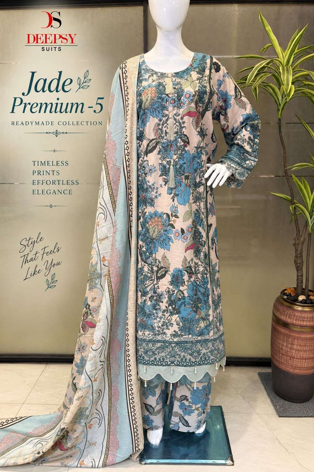  DEEPSY SUITS JADE PREMIUM VOL 5 STITCHED COLLECTION 