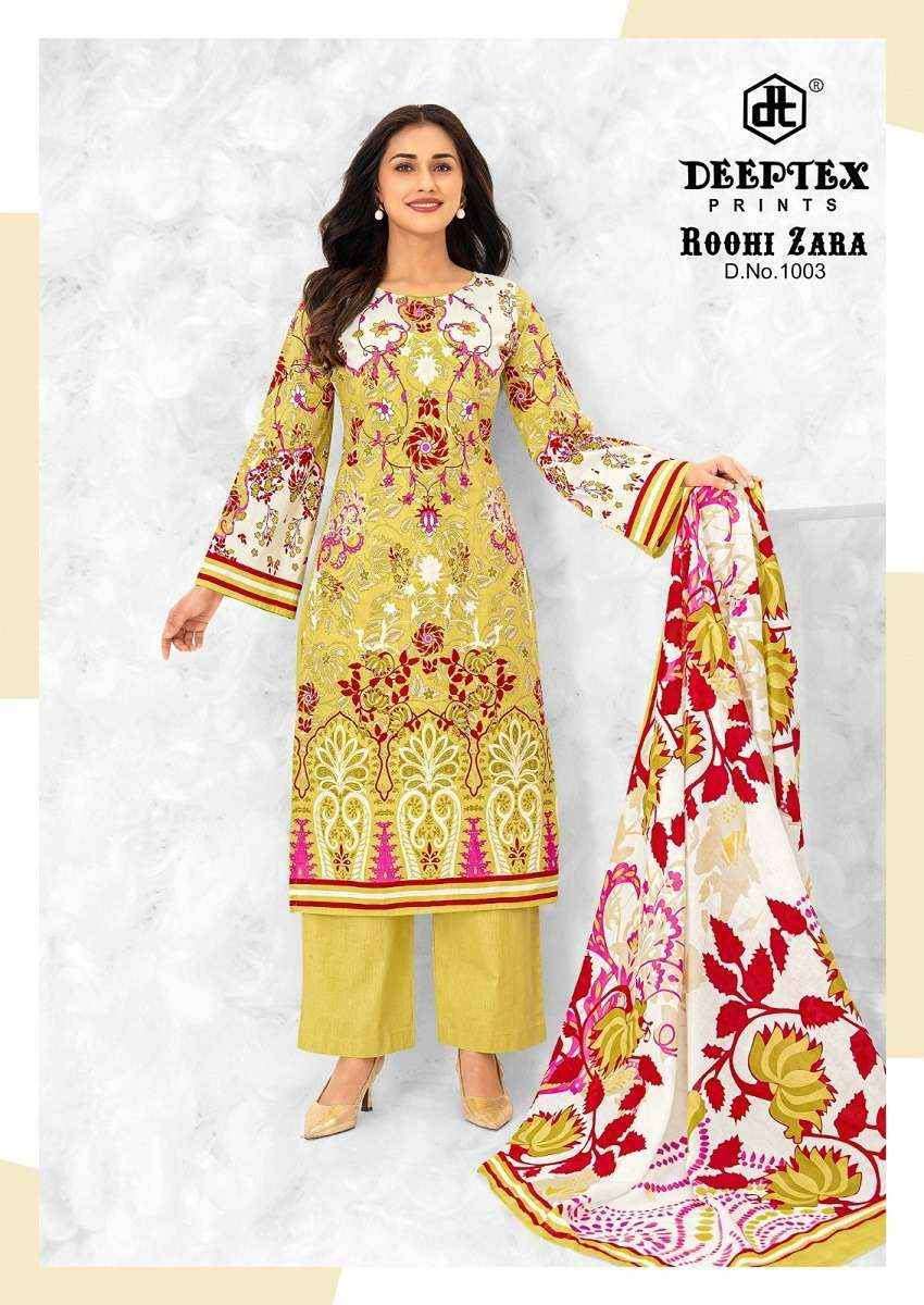 DEEPTEX PRINTS ROOHI ZARA VOL 10 LAWN COTTON DIGITAL PRINT SALWAR SUIT