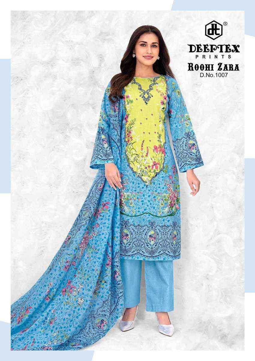 DEEPTEX PRINTS ROOHI ZARA VOL 10 LAWN COTTON DIGITAL PRINT SALWAR SUIT