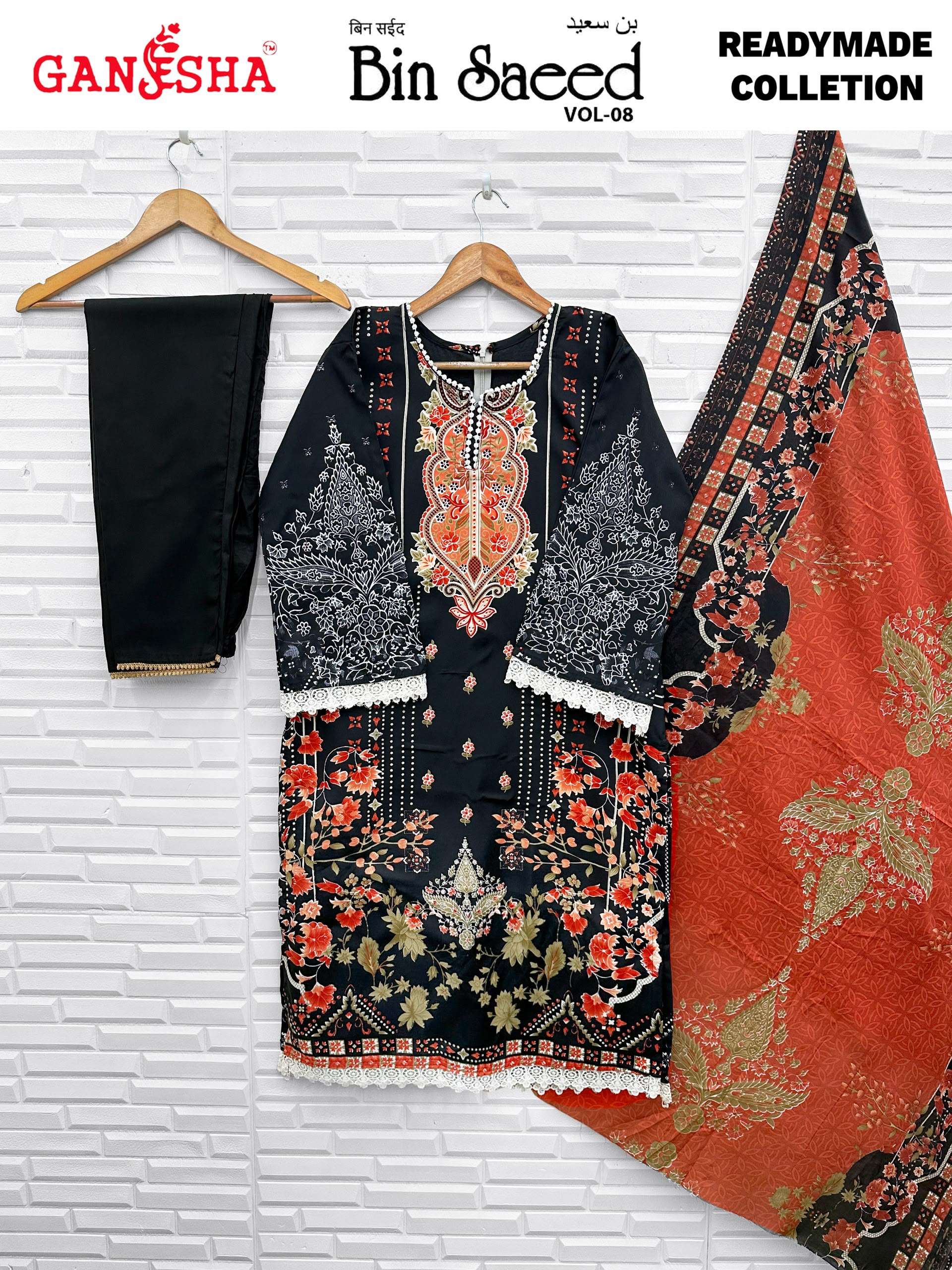 FALAK INTERNATIONAL BIN SAEED VOL 8 READY MADE COLLECTION 