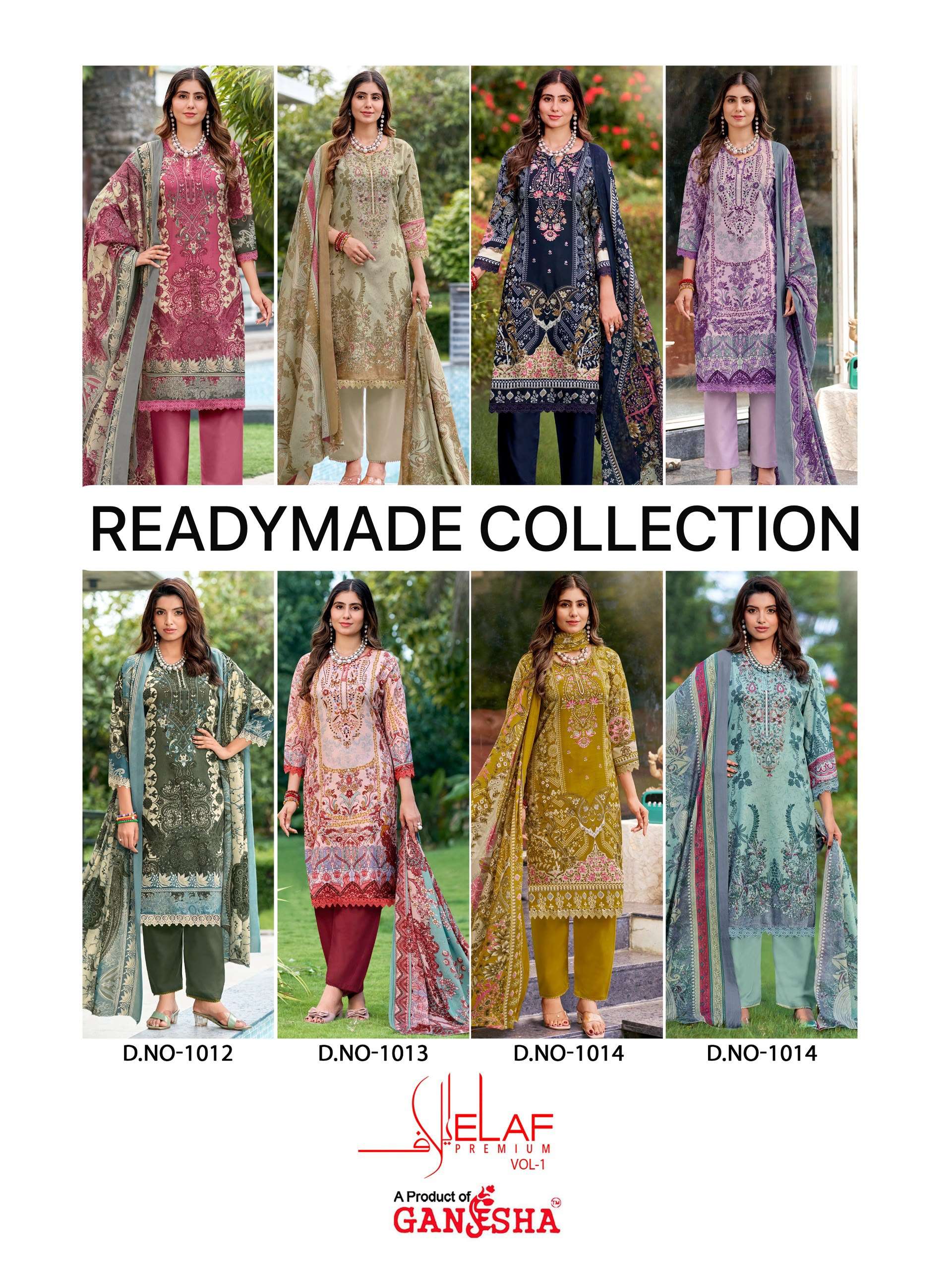 FALAK INTERNATIONAL ELAF PREMIUM VOL 1 READY MADE COLLECTION 