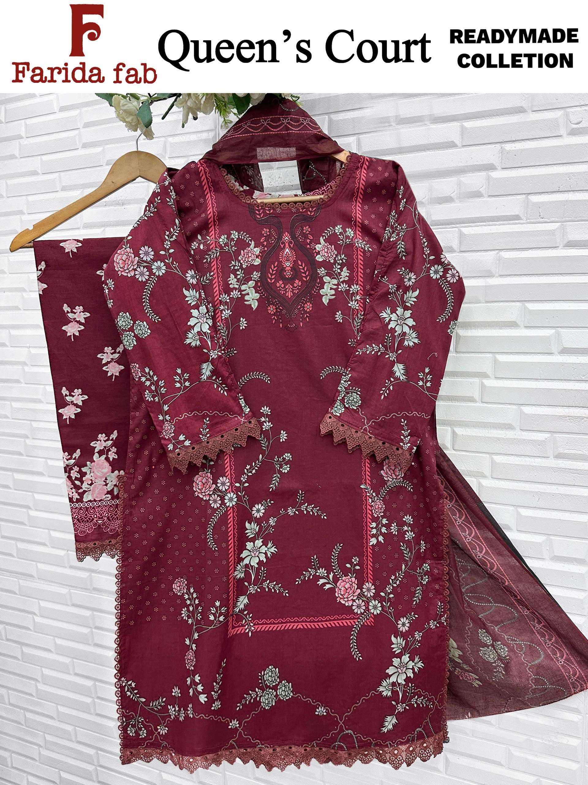FARIDA FAB QUEENS COURT READY MADE COLLECTION 