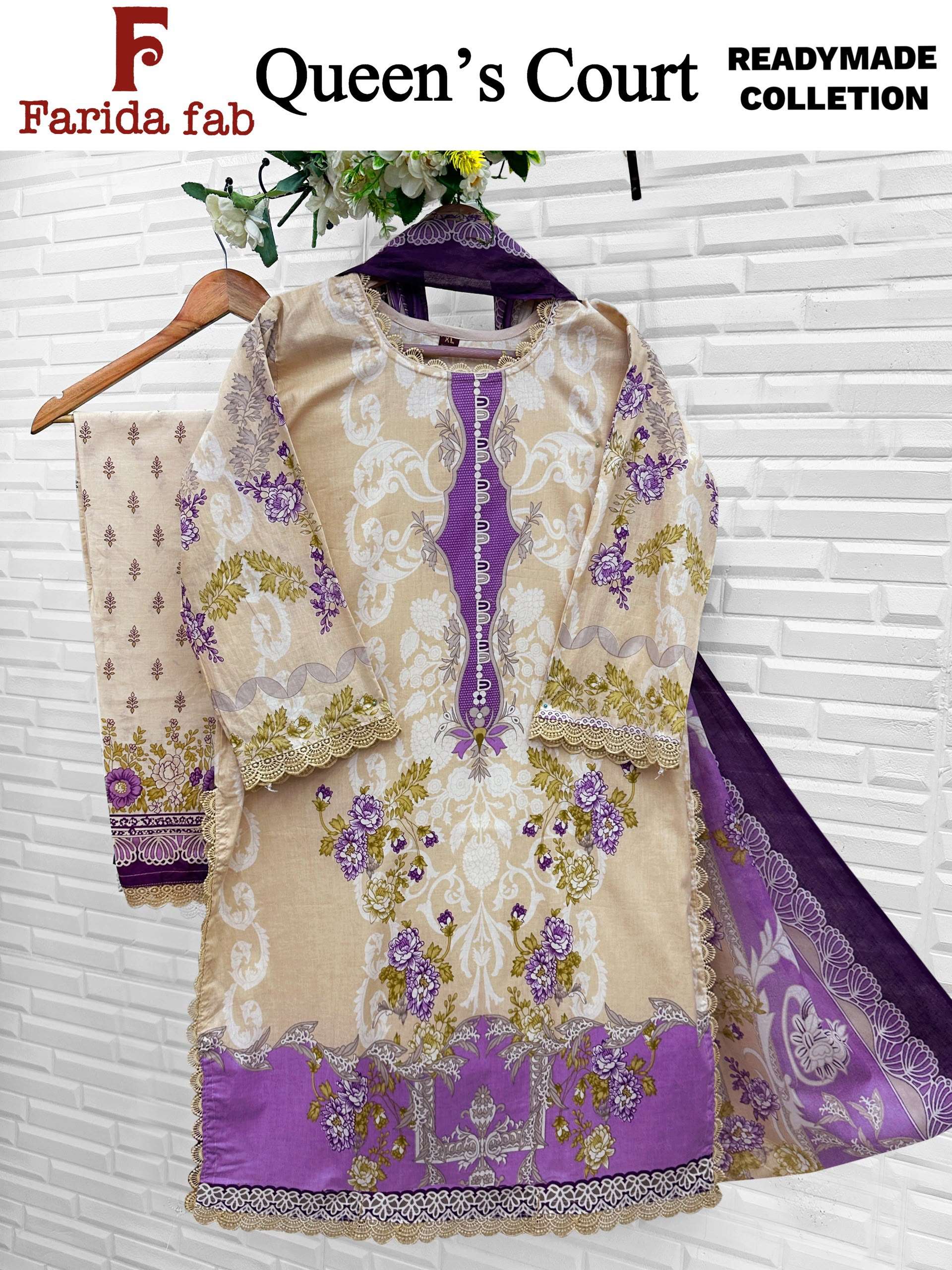 FARIDA FAB QUEENS COURT READY MADE COLLECTION 