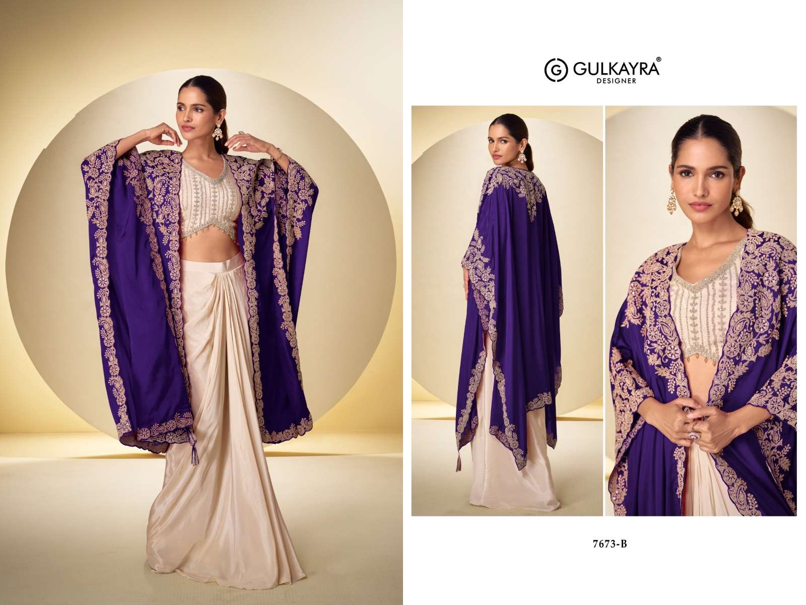 GULKAYRA DESIGNER ANDAZ HEAVY BEAUTIFUL DESIGNER LOOK WEDDING FUNCTION WEAR DRESS