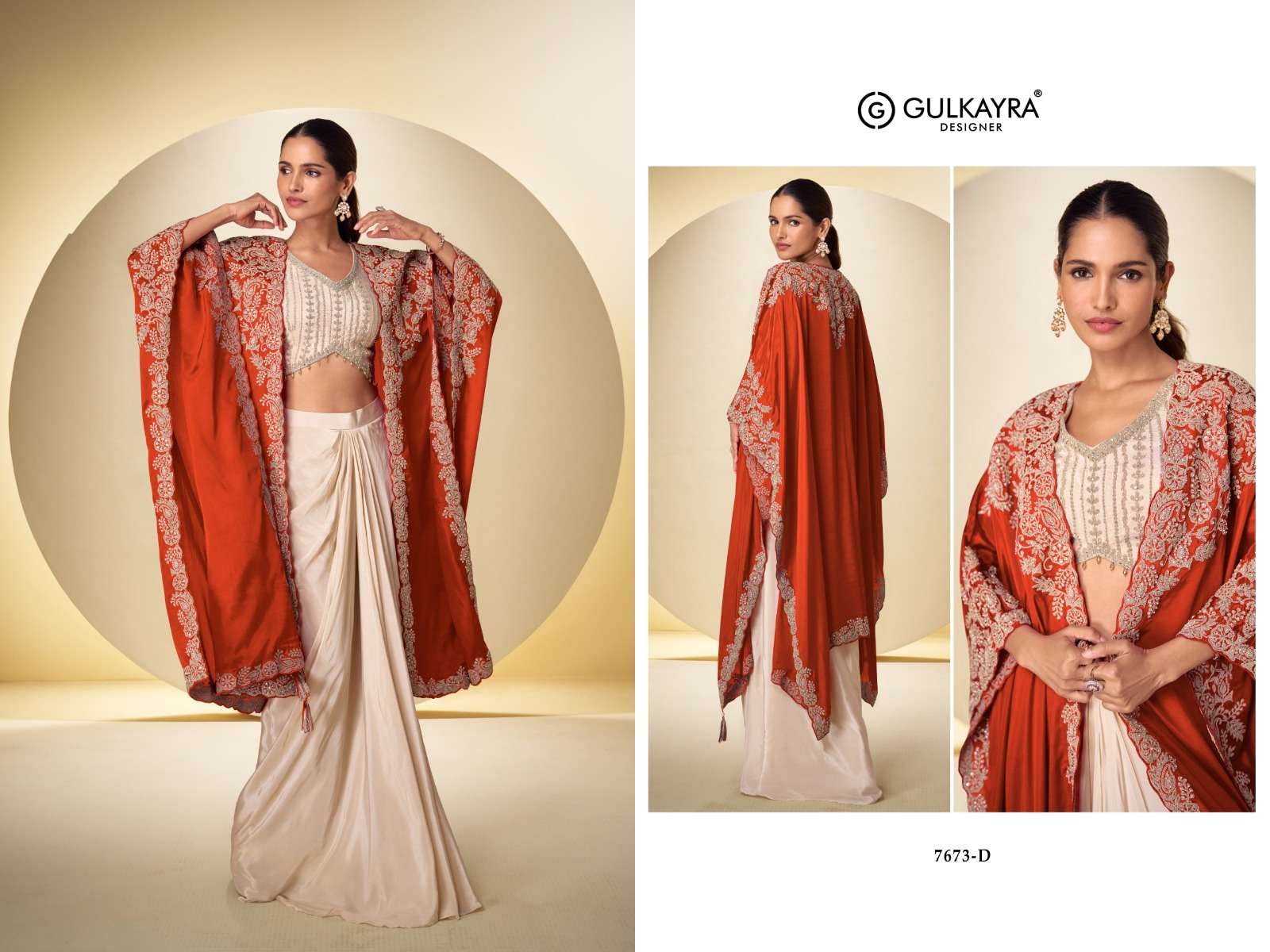 GULKAYRA DESIGNER ANDAZ HEAVY BEAUTIFUL DESIGNER LOOK WEDDING FUNCTION WEAR DRESS
