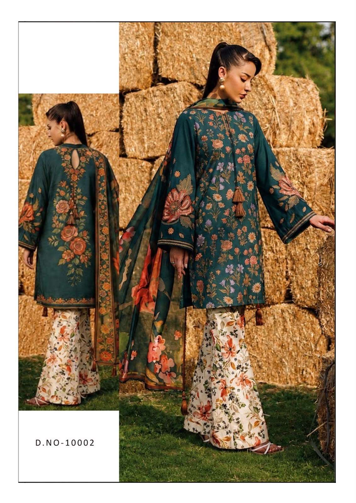 HALA RAMSHA VOL 10 COTTON DIGITAL KARACHI PRINTS SALWAR SUIT