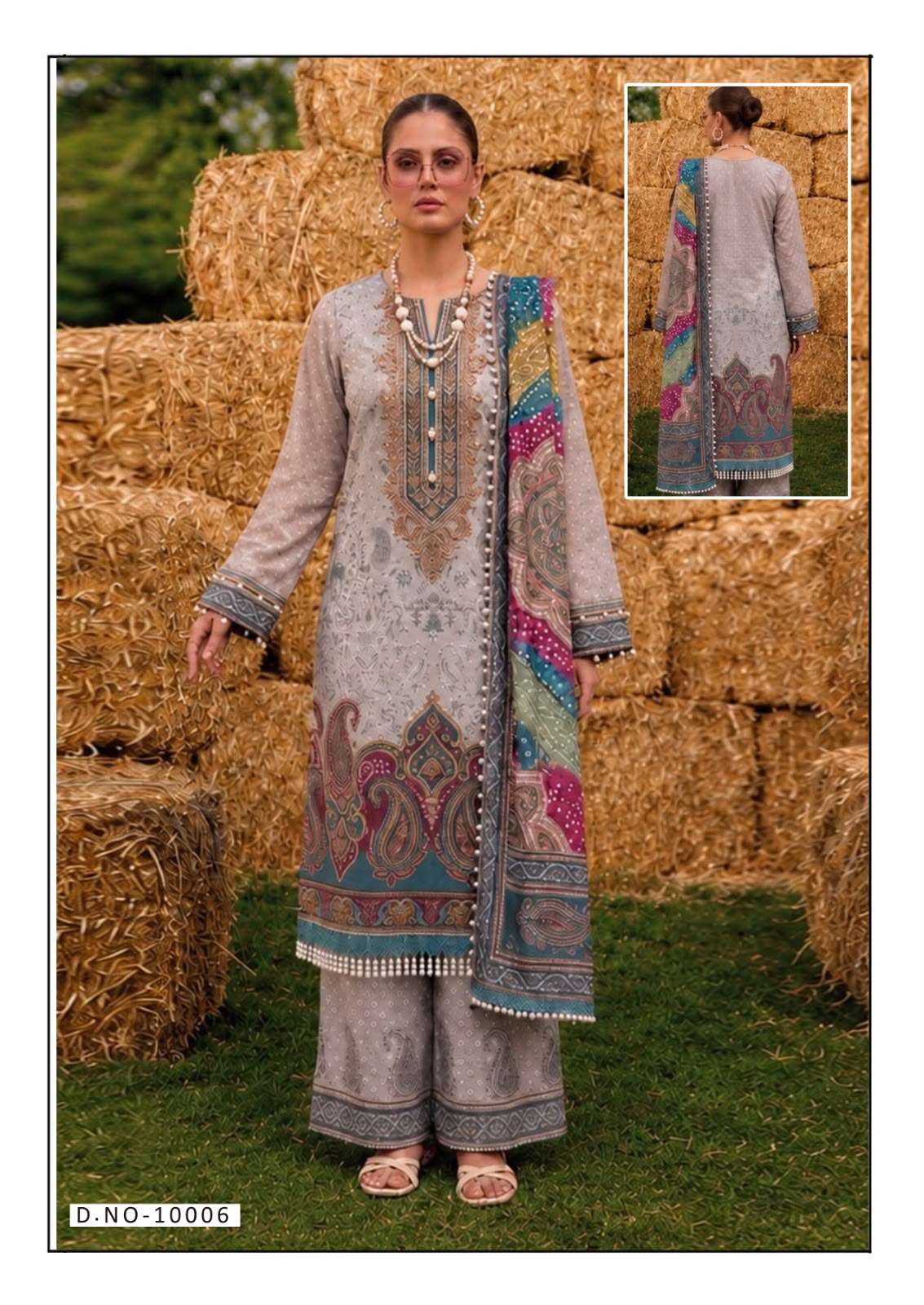 HALA RAMSHA VOL 10 COTTON DIGITAL KARACHI PRINTS SALWAR SUIT